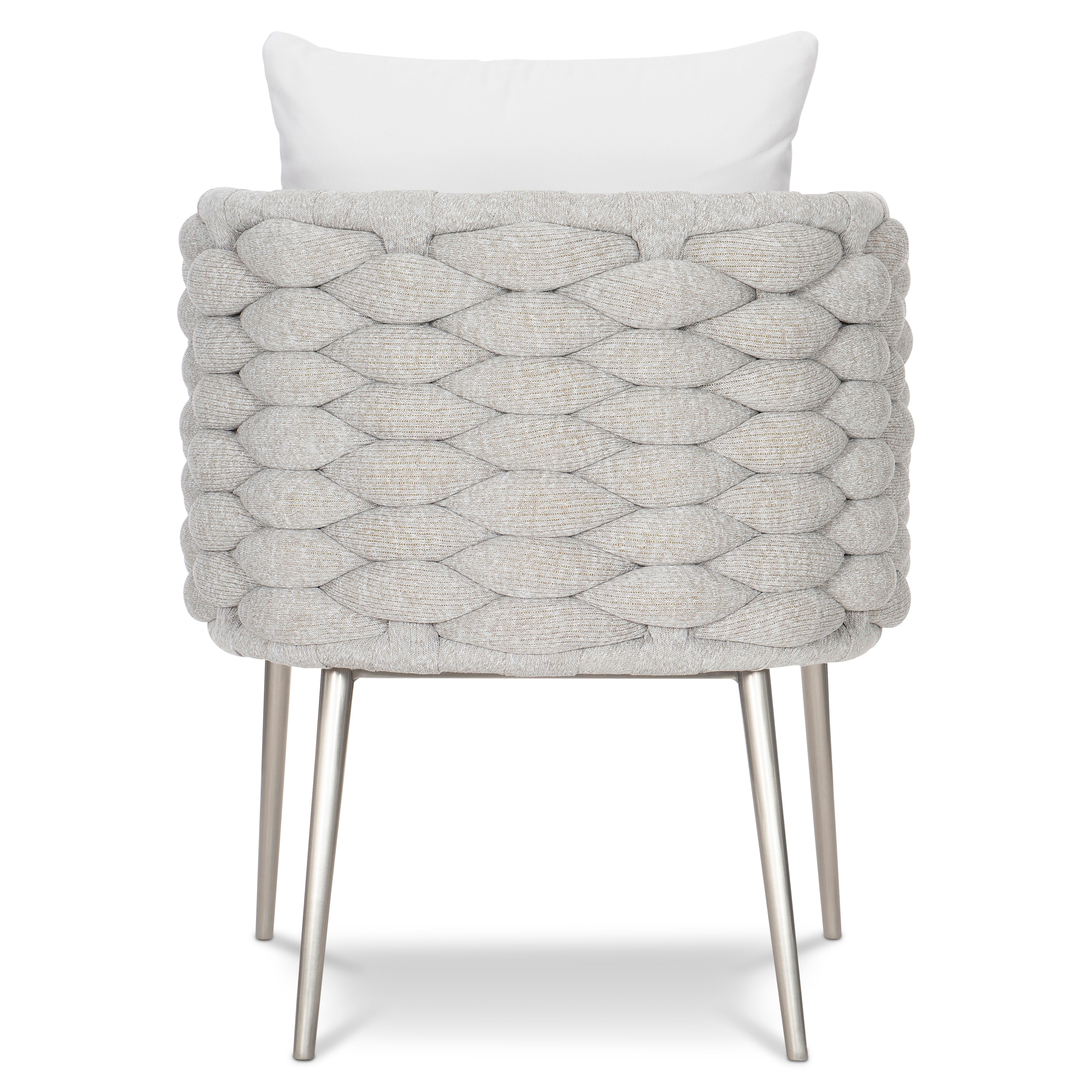 Santa Cruz Outdoor Arm Chair in Nordic Grey by Bernhardt