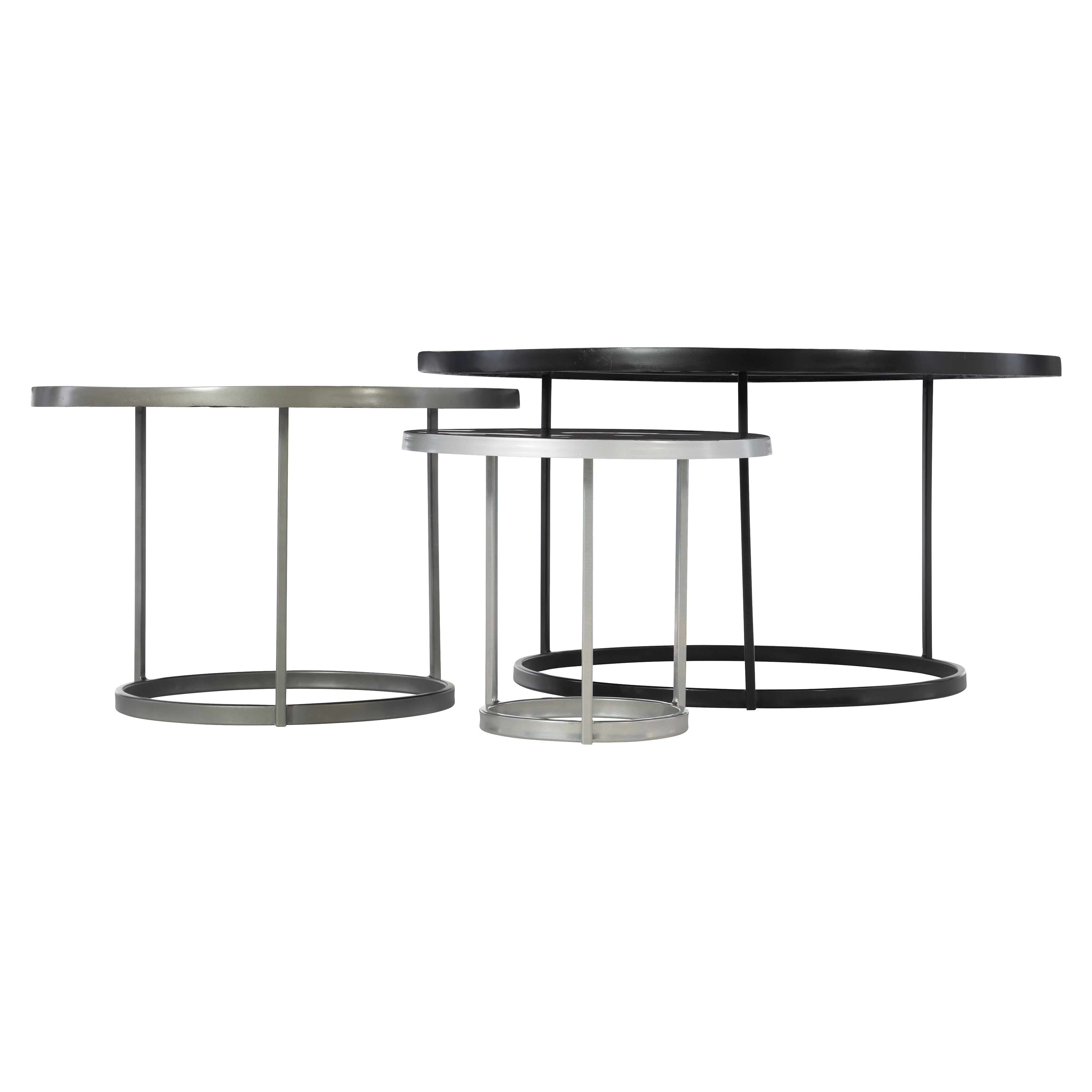 Bonfield Black Cocktail Table by Bernhardt