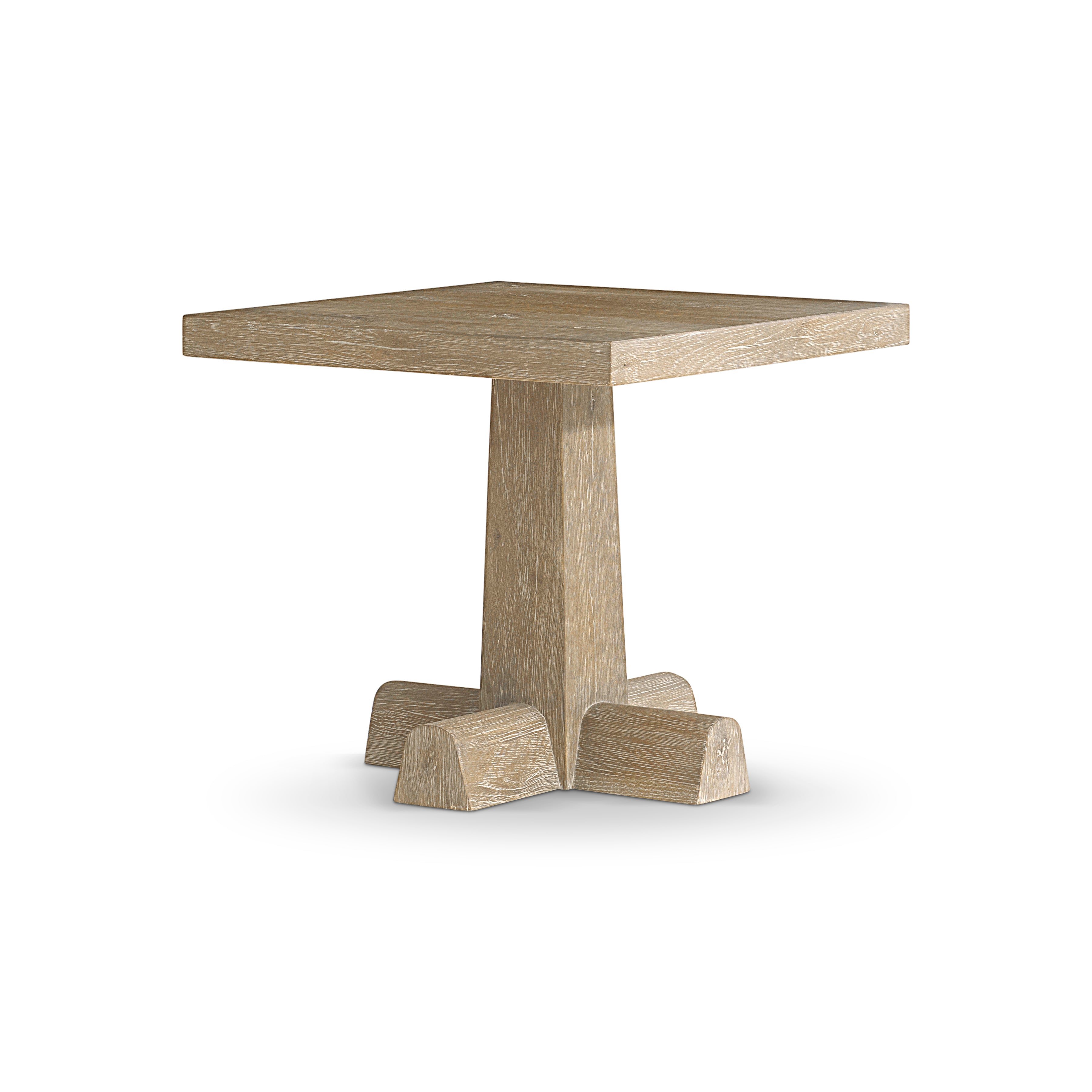 Tribeca Side Table with Pedestal Base by Bernhardt
