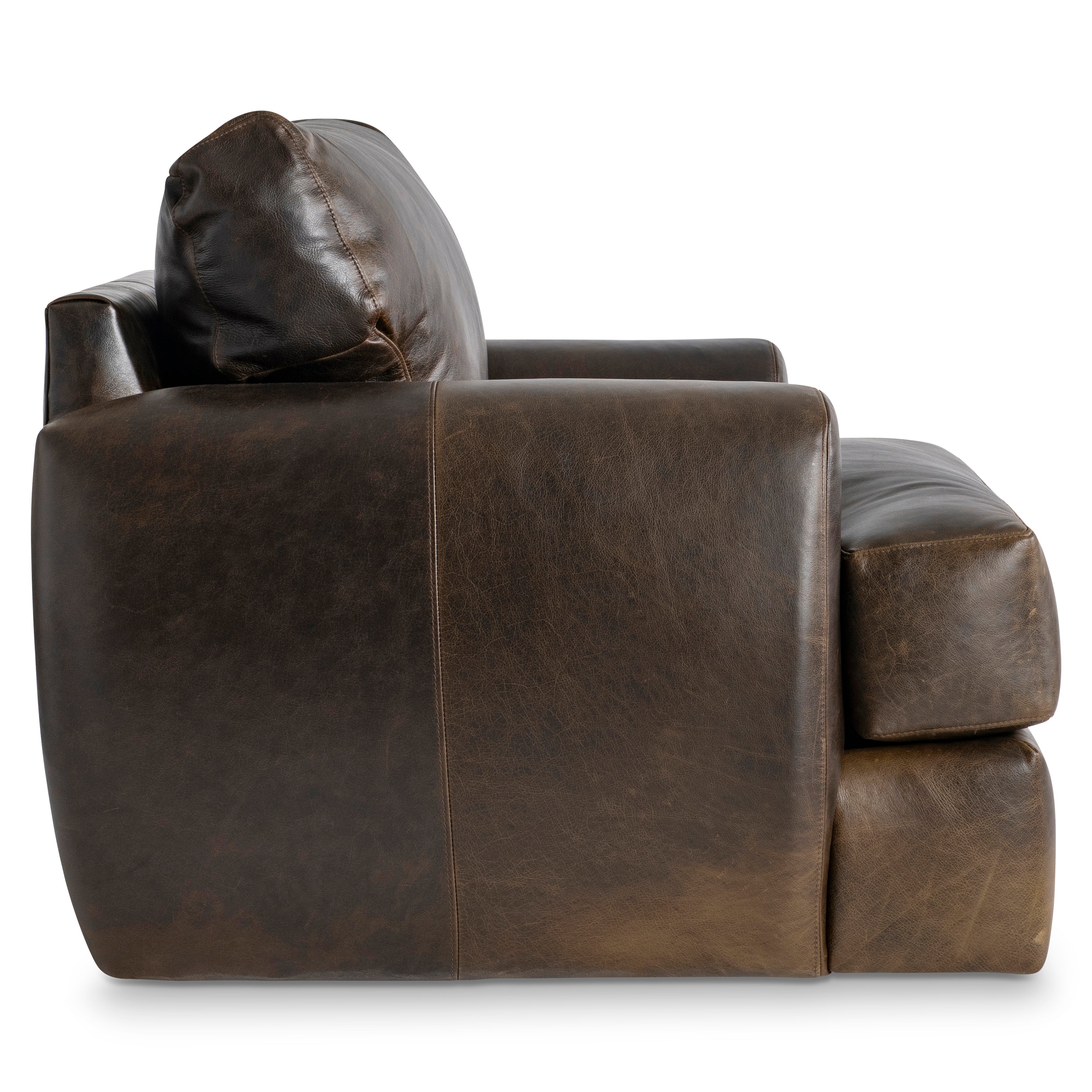 Cameron Leather Swivel Chair by Bernhardt