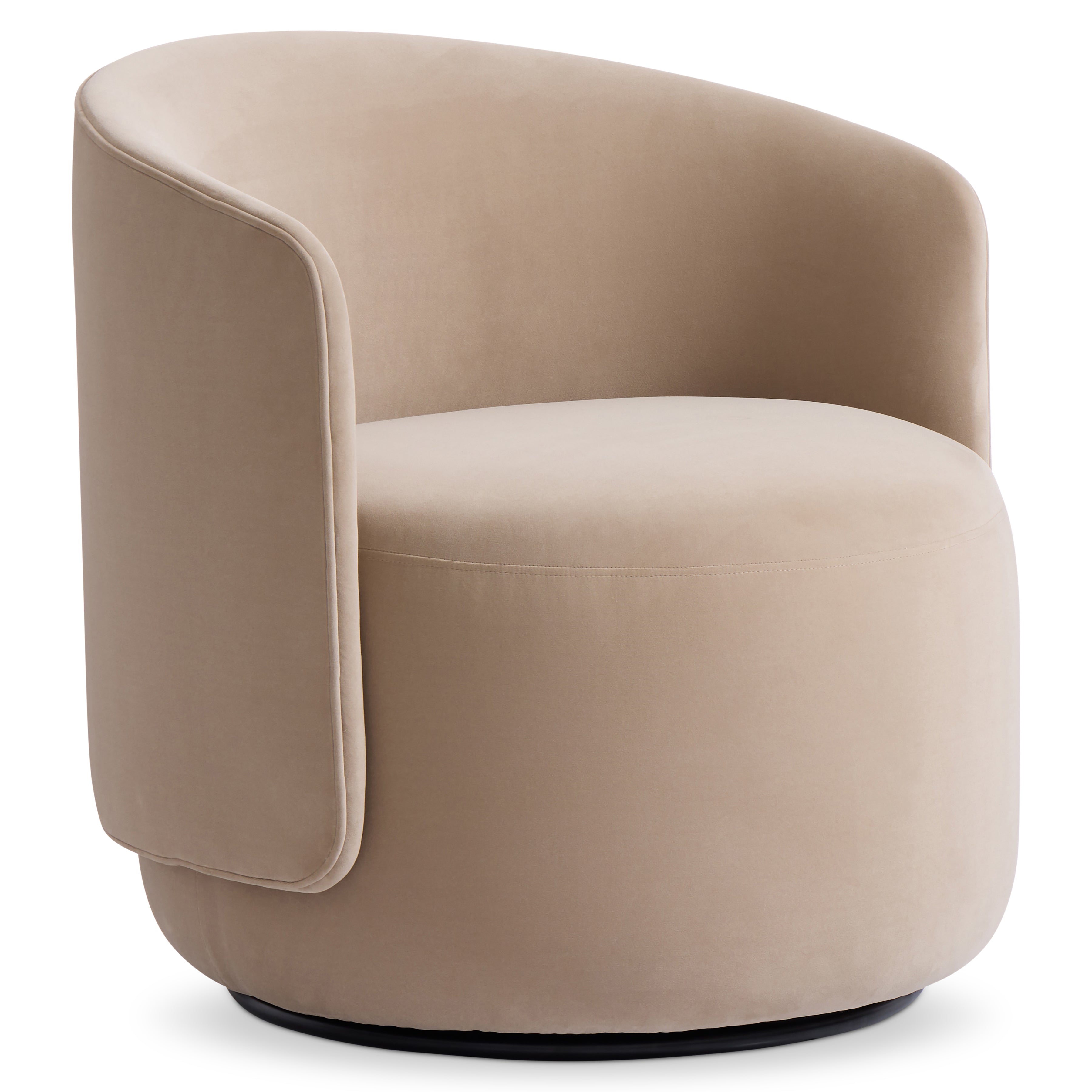 Bernhardt Crosby Fabric Swivel Chair