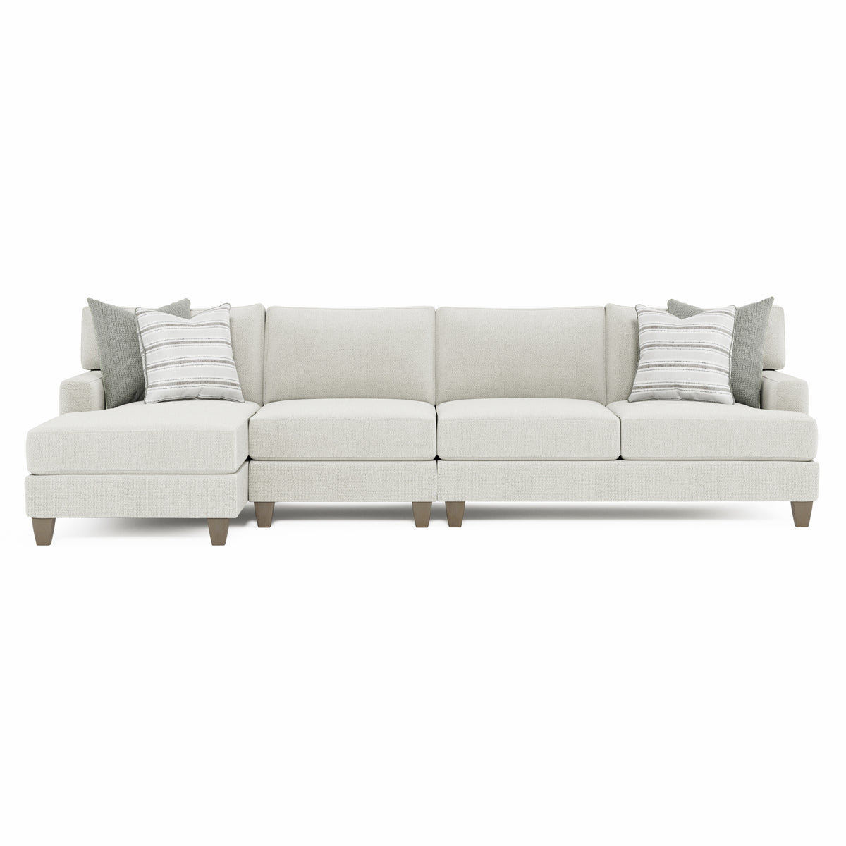 Mila 3-Piece Fabric Sectional by Bernhardt