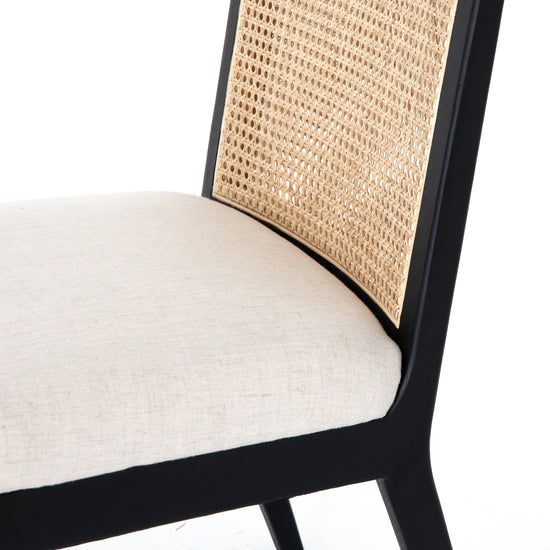Antonia Cane Armless Dining Chair Dining Chair Four Hands     Four Hands, Burke Decor, Mid Century Modern Furniture, Old Bones Furniture Company, Old Bones Co, Modern Mid Century, Designer Furniture, https://www.oldbonesco.com/
