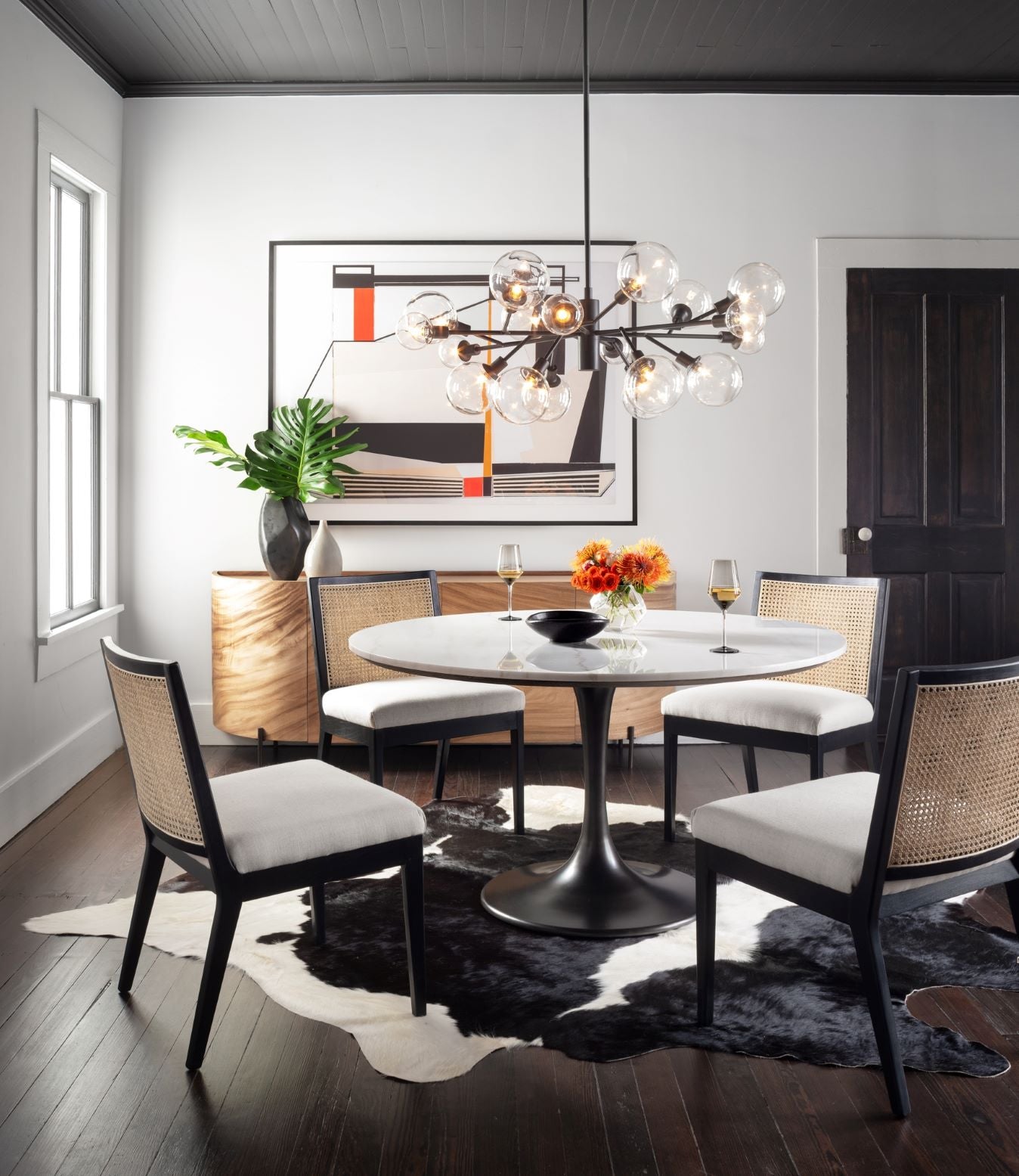 Antonia Cane Armless Dining Chair Dining Chair Four Hands Four Hands, Burke Decor, Mid Century Modern Furniture, Old Bones Furniture Company, Old Bones Co, Modern Mid Century, Designer Furniture, https://www.oldbonesco.com/