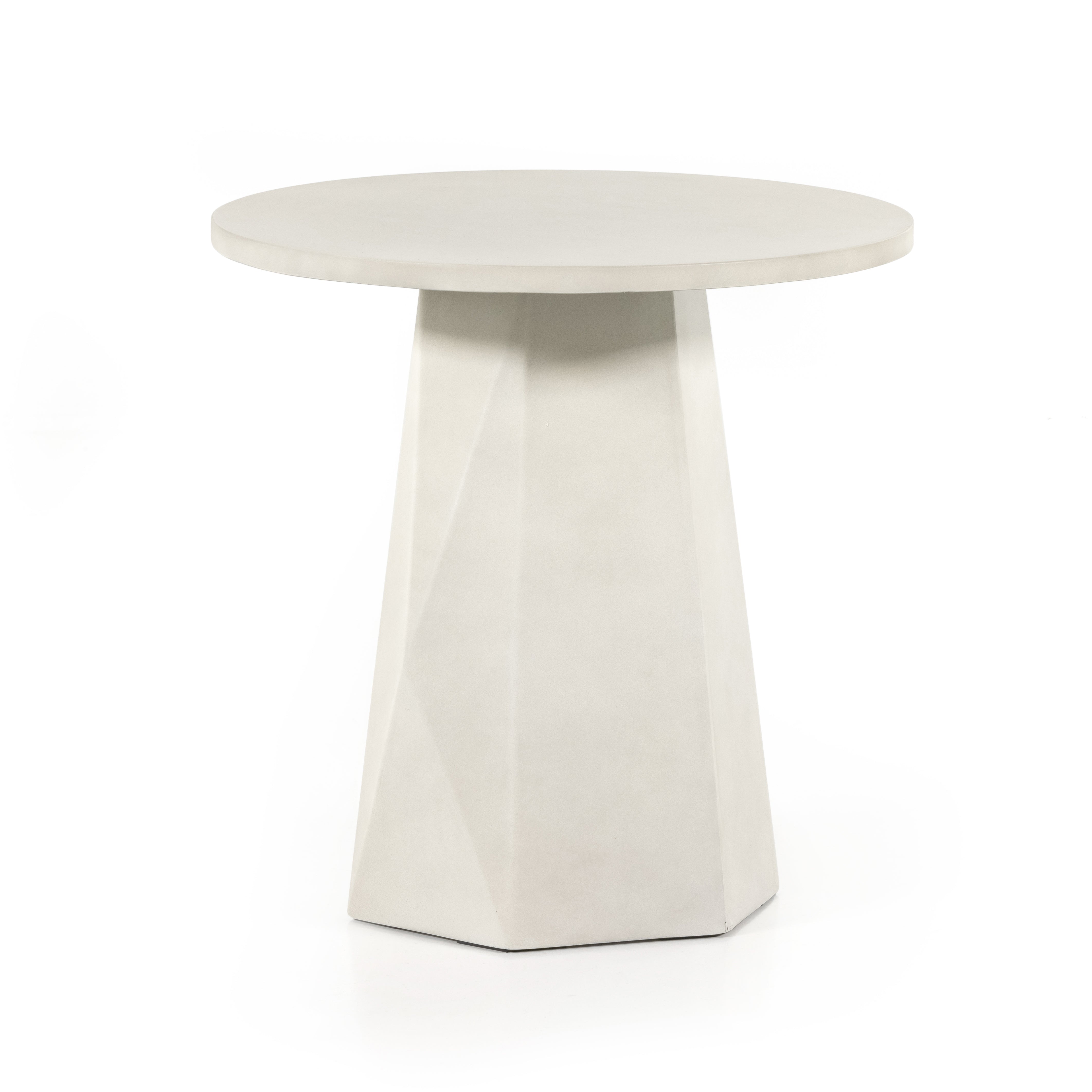 Bowman Outdoor End Table White ConcreteEnd Table Four Hands White Concrete Four Hands, Burke Decor, Mid Century Modern Furniture, Old Bones Furniture Company, Old Bones Co, Modern Mid Century, Designer Furniture, https://www.oldbonesco.com/