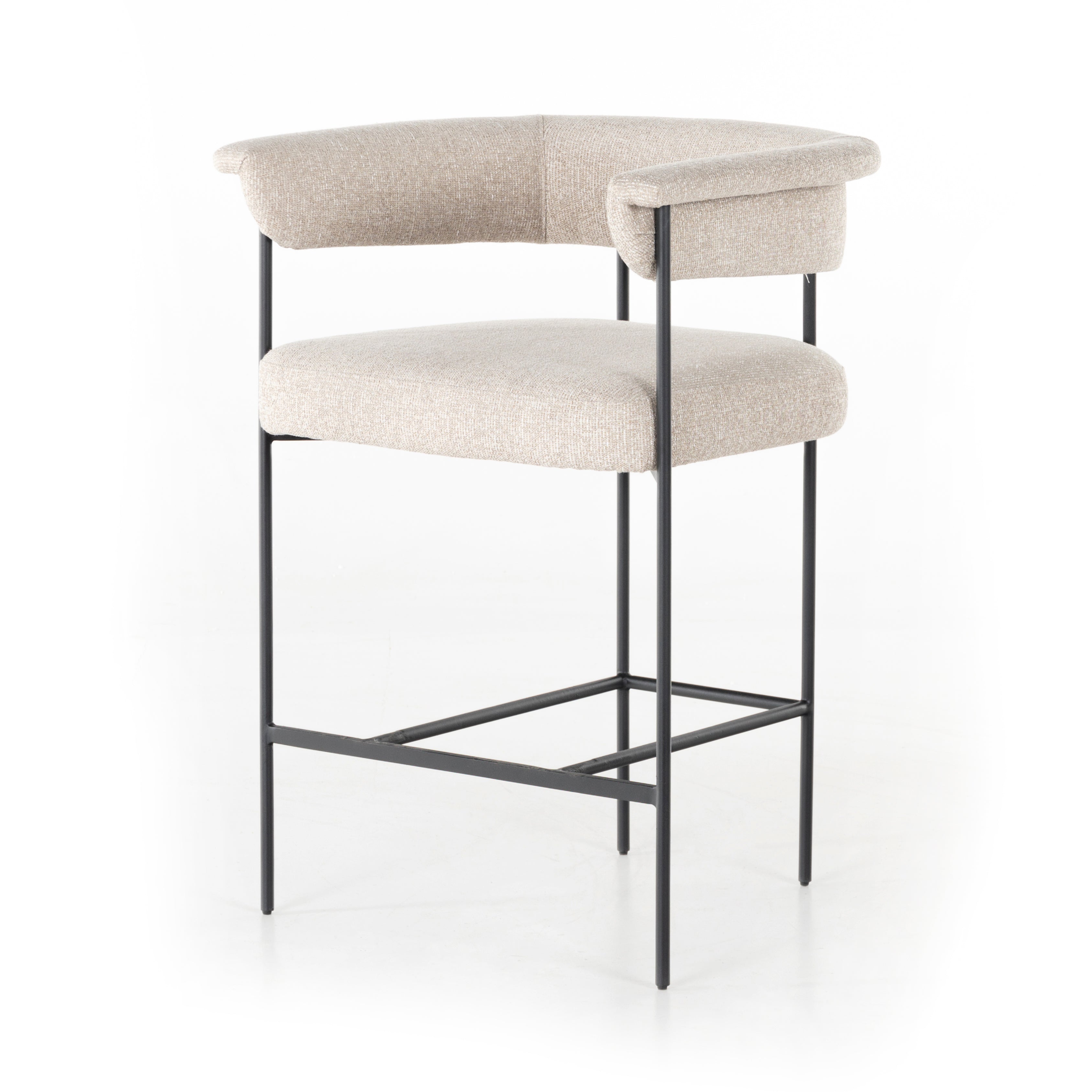 Carrie Stool Bar & Counter Stools Four Hands Four Hands, Mid Century Modern Furniture, Old Bones Furniture Company, Old Bones Co, Modern Mid Century, Designer Furniture, https://www.oldbonesco.com/