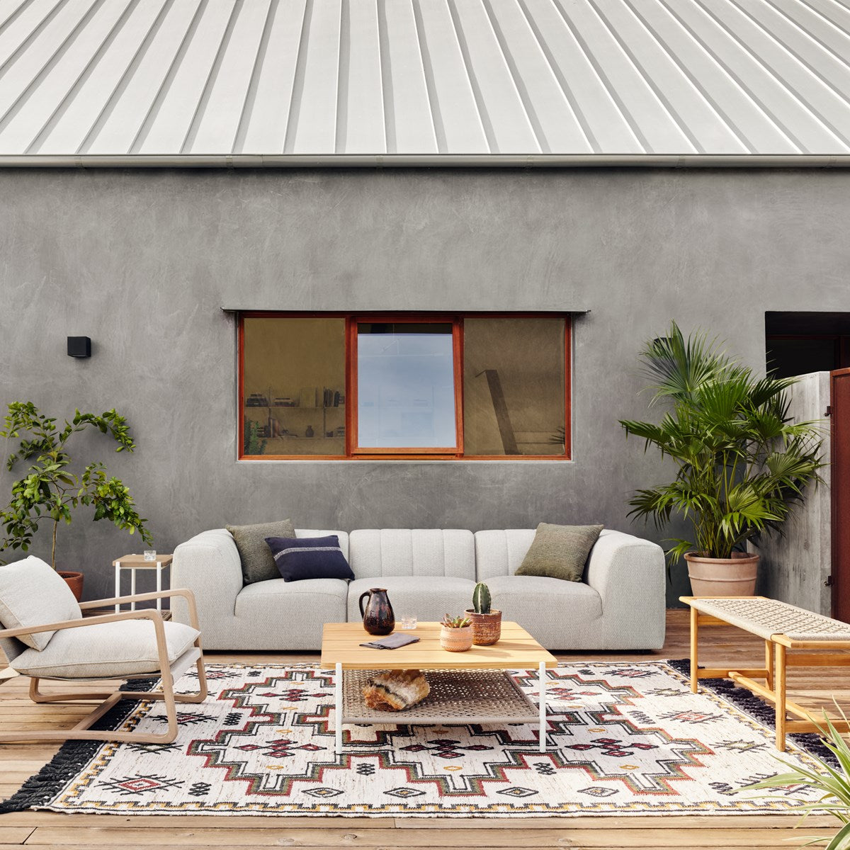 Gwen Outdoor 3 Pc Sectional Sectional Sofa Four Hands Four Hands, Burke Decor, Mid Century Modern Furniture, Old Bones Furniture Company, Old Bones Co, Modern Mid Century, Designer Furniture, https://www.oldbonesco.com/