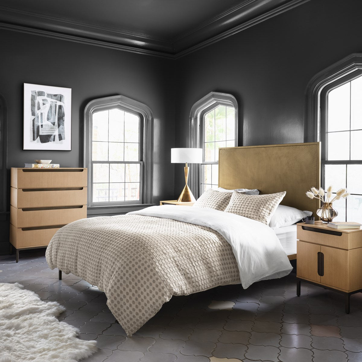 Lalo Lambskin Rug, Cream Rug Four Hands Four Hands, Burke Decor, Mid Century Modern Furniture, Old Bones Furniture Company, Old Bones Co, Modern Mid Century, Designer Furniture, https://www.oldbonesco.com/