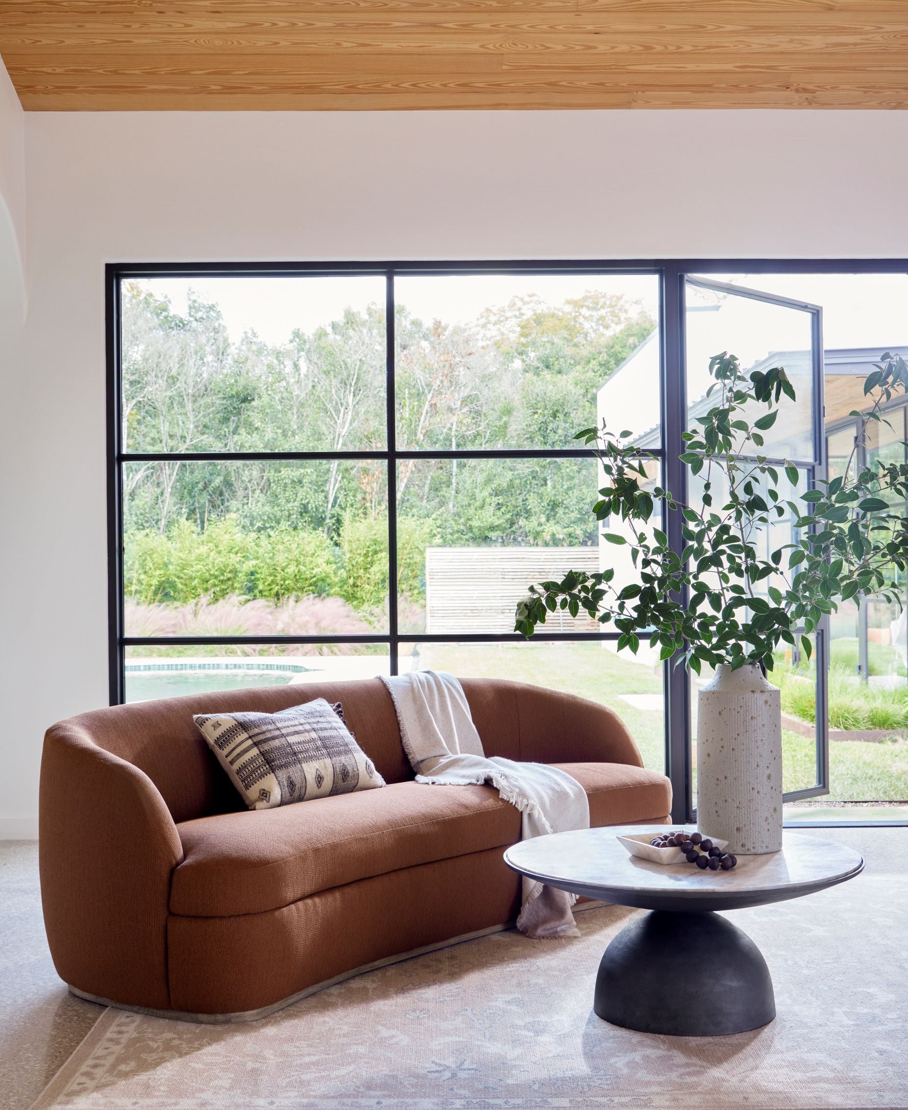 Corbett Coffee Table-Creamy Taupe Coffee Tables Four Hands Four Hands, Burke Decor, Mid Century Modern Furniture, Old Bones Furniture Company, Old Bones Co, Modern Mid Century, Designer Furniture, https://www.oldbonesco.com/