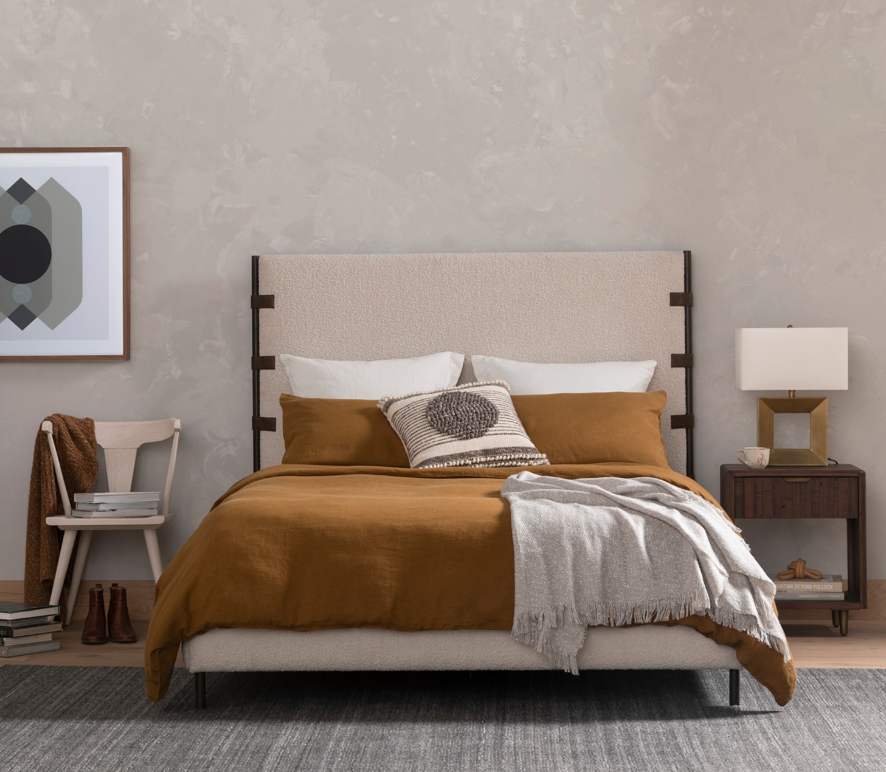 Anderson Bed Bed Four Hands Four Hands, Burke Decor, Mid Century Modern Furniture, Old Bones Furniture Company, Old Bones Co, Modern Mid Century, Designer Furniture, https://www.oldbonesco.com/