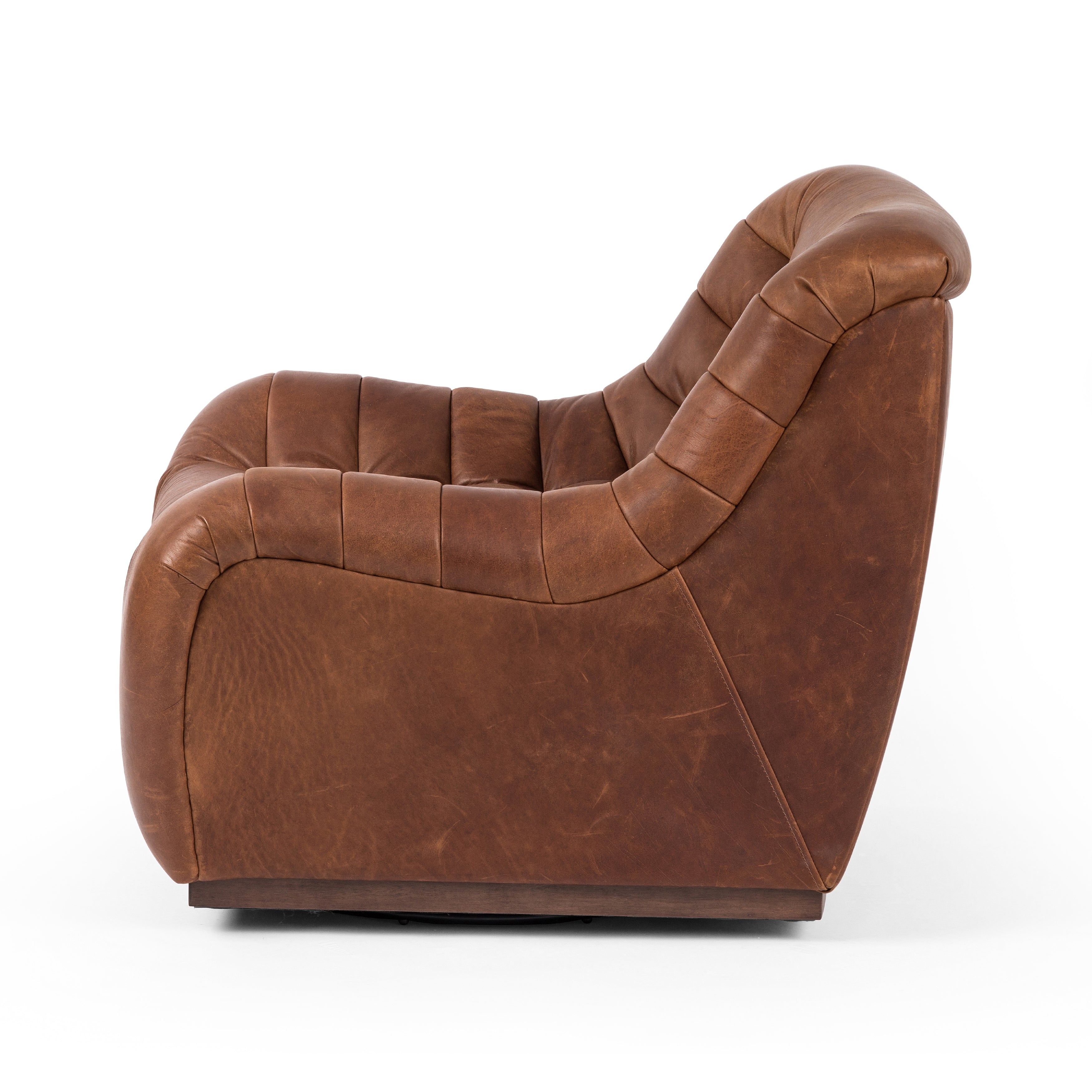 Binx Swivel Chair - Heirloom Sienna Swivel Chair Four Hands Four Hands, Mid Century Modern Furniture, Old Bones Furniture Company, Old Bones Co, Modern Mid Century, Designer Furniture, https://www.oldbonesco.com/