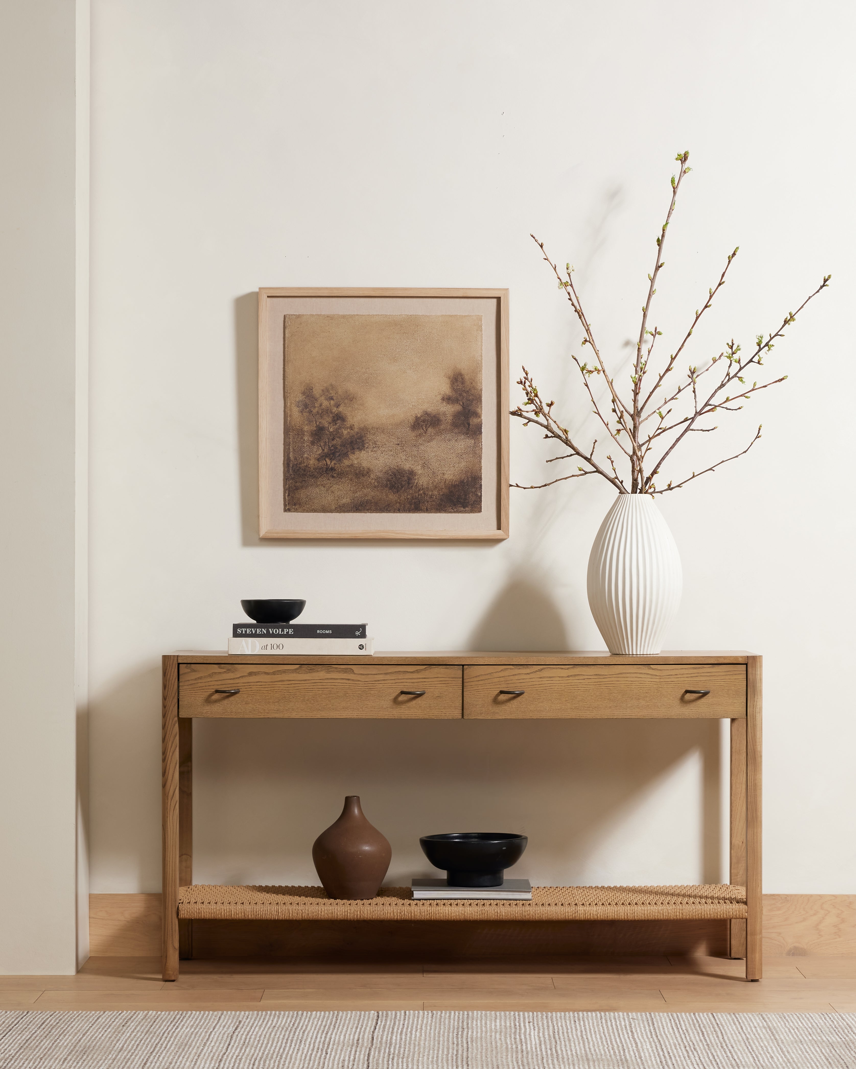 Zuma Console - Dune Ash Console Table Four Hands Four Hands, Mid Century Modern Furniture, Old Bones Furniture Company, Old Bones Co, Modern Mid Century, Designer Furniture, https://www.oldbonesco.com/