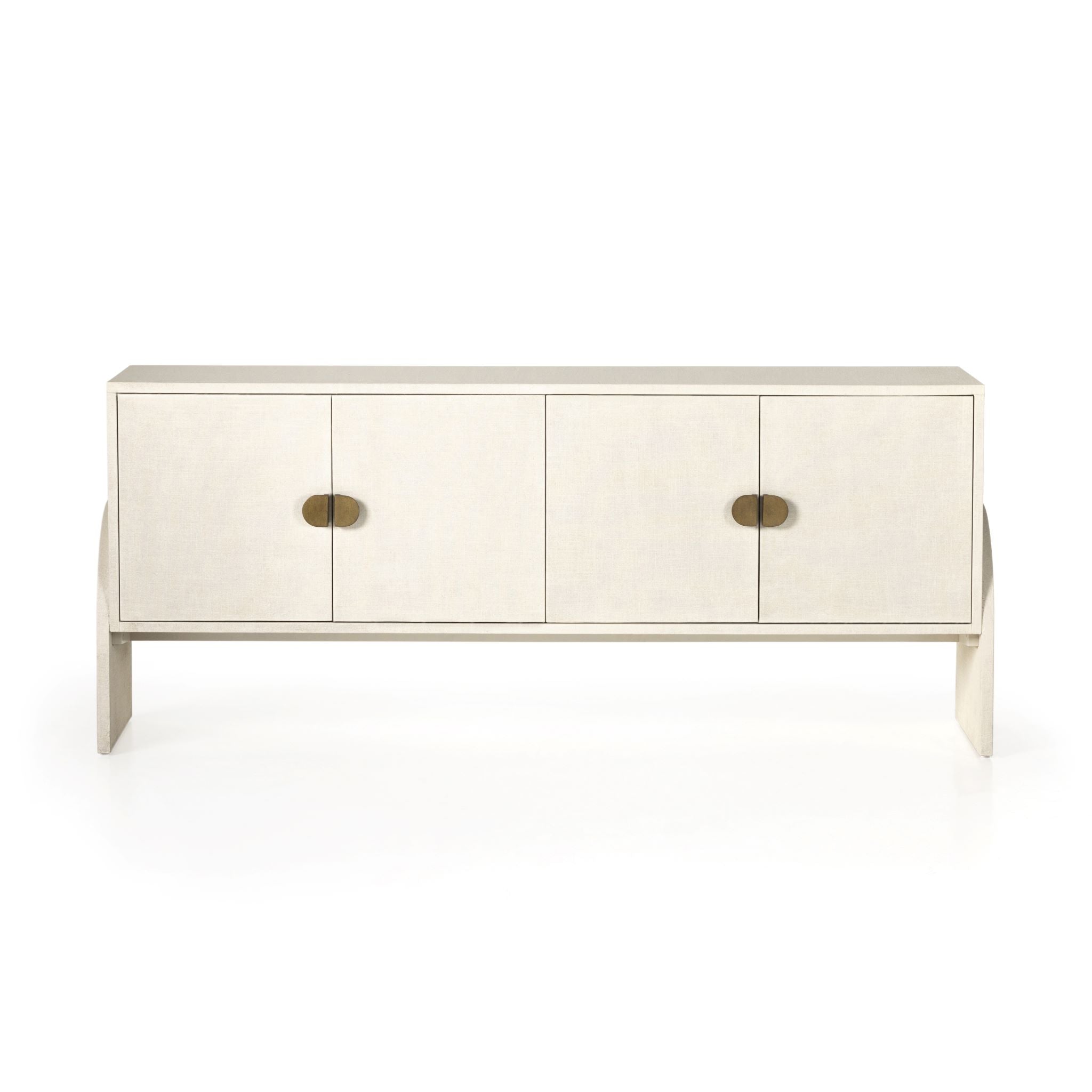 Cressida Sideboard-Ivory Painted Linen Buffets & Sideboards Four Hands Four Hands, Mid Century Modern Furniture, Old Bones Furniture Company, Old Bones Co, Modern Mid Century, Designer Furniture, https://www.oldbonesco.com/