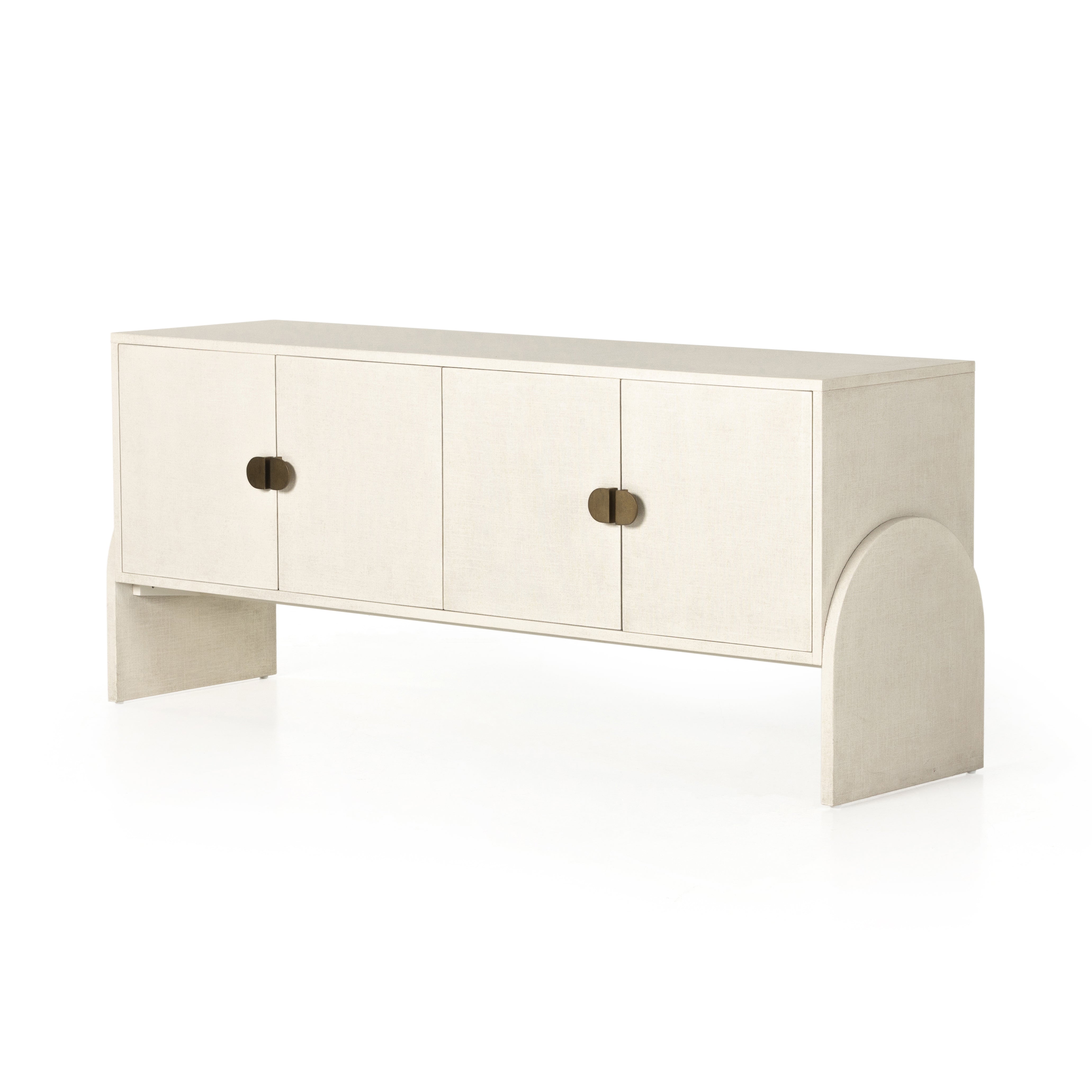 Cressida Sideboard-Ivory Painted Linen Buffets & Sideboards Four Hands Four Hands, Mid Century Modern Furniture, Old Bones Furniture Company, Old Bones Co, Modern Mid Century, Designer Furniture, https://www.oldbonesco.com/