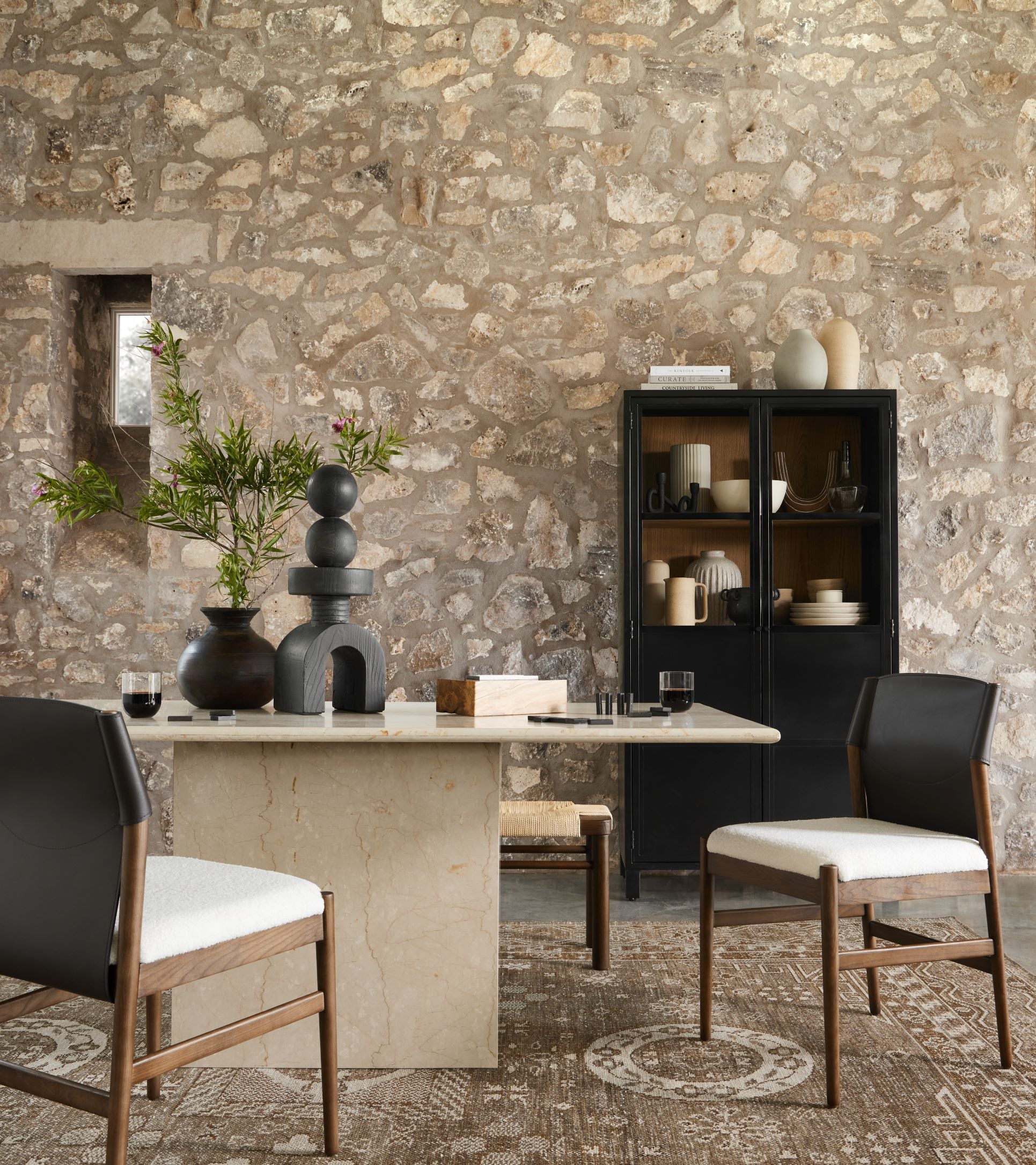 Arum Dining Table DINING TABLE Four Hands Four Hands, Mid Century Modern Furniture, Old Bones Furniture Company, Old Bones Co, Modern Mid Century, Designer Furniture, https://www.oldbonesco.com/