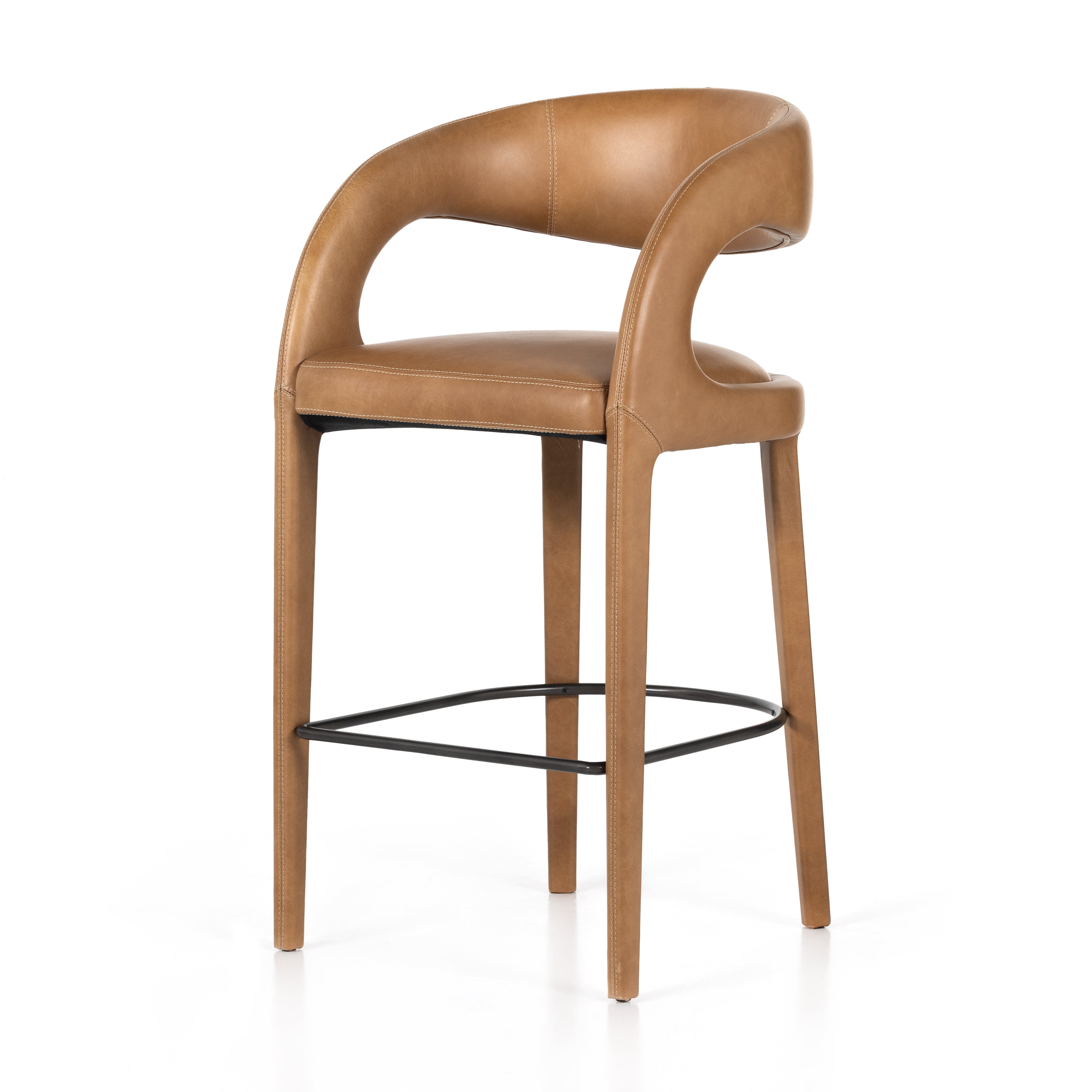 Hawkins Stool Bar / Sonoma ButterscotchBAR AND COUNTER STOOL Four Hands Bar Sonoma Butterscotch Four Hands, Burke Decor, Mid Century Modern Furniture, Old Bones Furniture Company, Old Bones Co, Modern Mid Century, Designer Furniture, https://www.oldbonesco.com/
