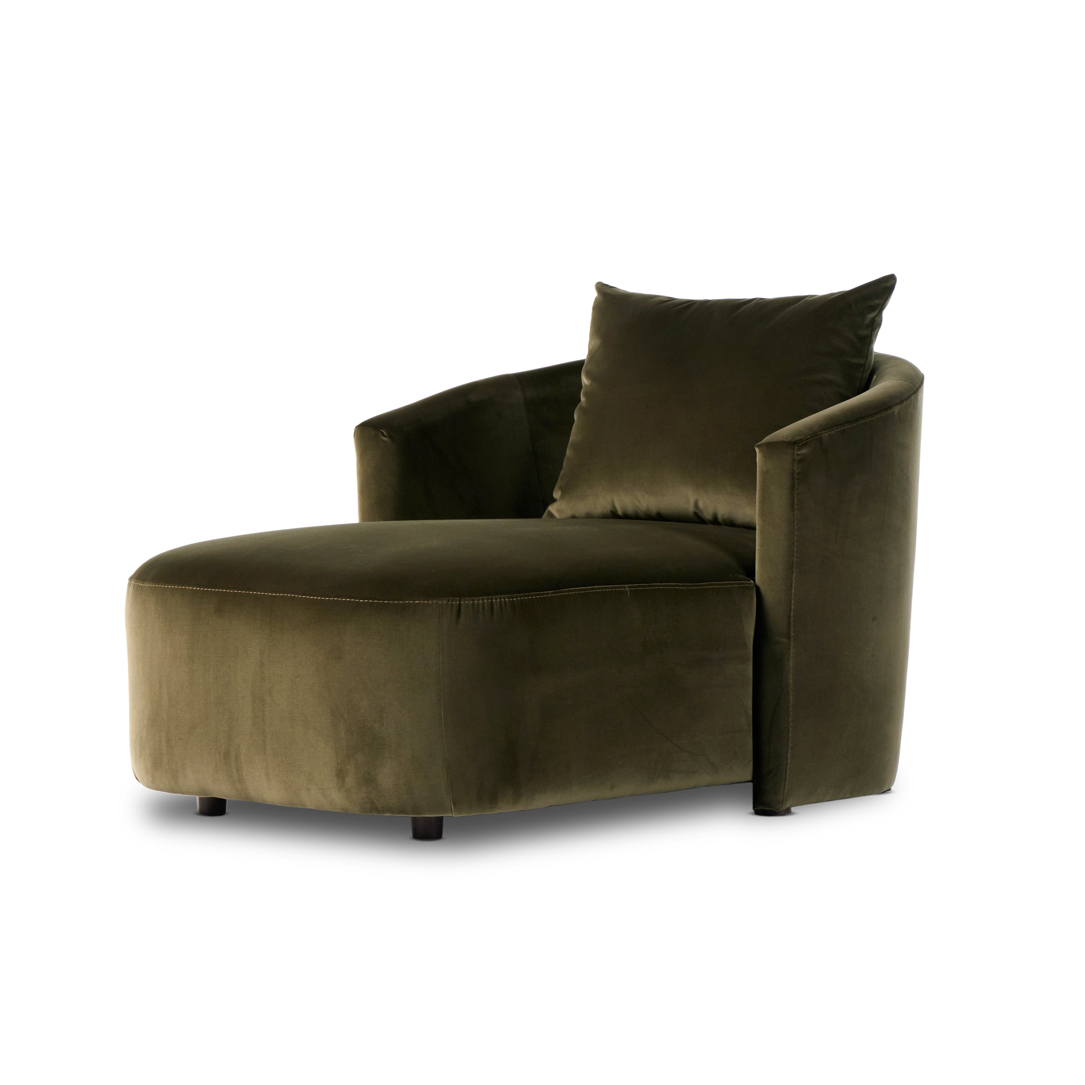 Farrah Chaise Surrey OliveChaise Four Hands Surrey Olive Four Hands, Mid Century Modern Furniture, Old Bones Furniture Company, Old Bones Co, Modern Mid Century, Designer Furniture, https://www.oldbonesco.com/