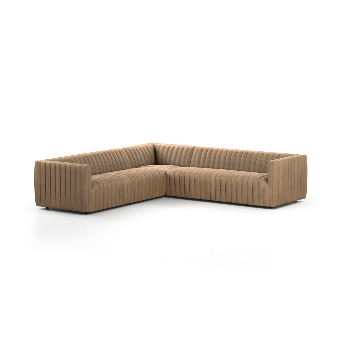 Augustine 3-PC Sectional 105" / Palermo DriftSectional Four Hands  105" Palermo Drift  Four Hands, Mid Century Modern Furniture, Old Bones Furniture Company, Old Bones Co, Modern Mid Century, Designer Furniture, https://www.oldbonesco.com/