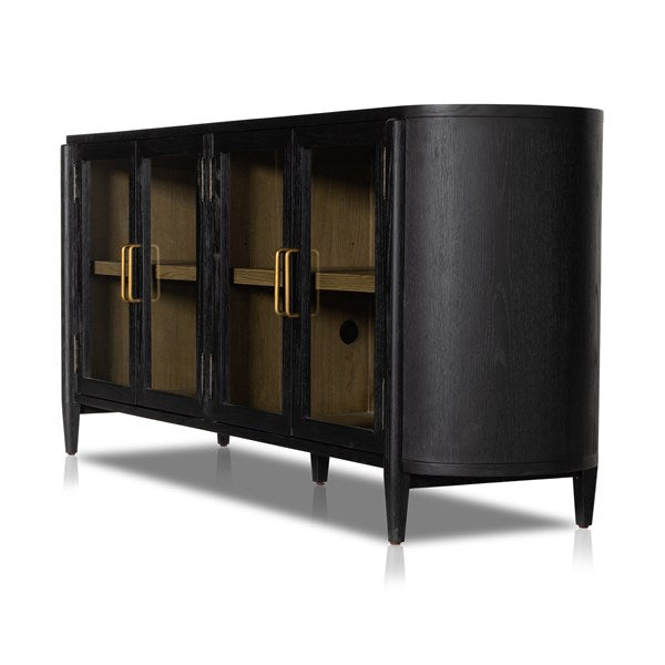 Tolle Sideboard Drifted Matte BlackSideboard Four Hands Drifted Matte Black Four Hands, Mid Century Modern Furniture, Old Bones Furniture Company, Old Bones Co, Modern Mid Century, Designer Furniture, https://www.oldbonesco.com/