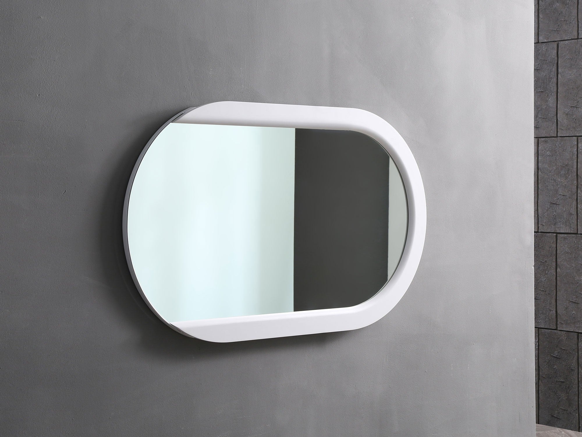 Mandarin Oval Mirror MIRROR Whiteline Four Hands, Burke Decor, Mid Century Modern Furniture, Old Bones Furniture Company, Old Bones Co, Modern Mid Century, Designer Furniture, https://www.oldbonesco.com/