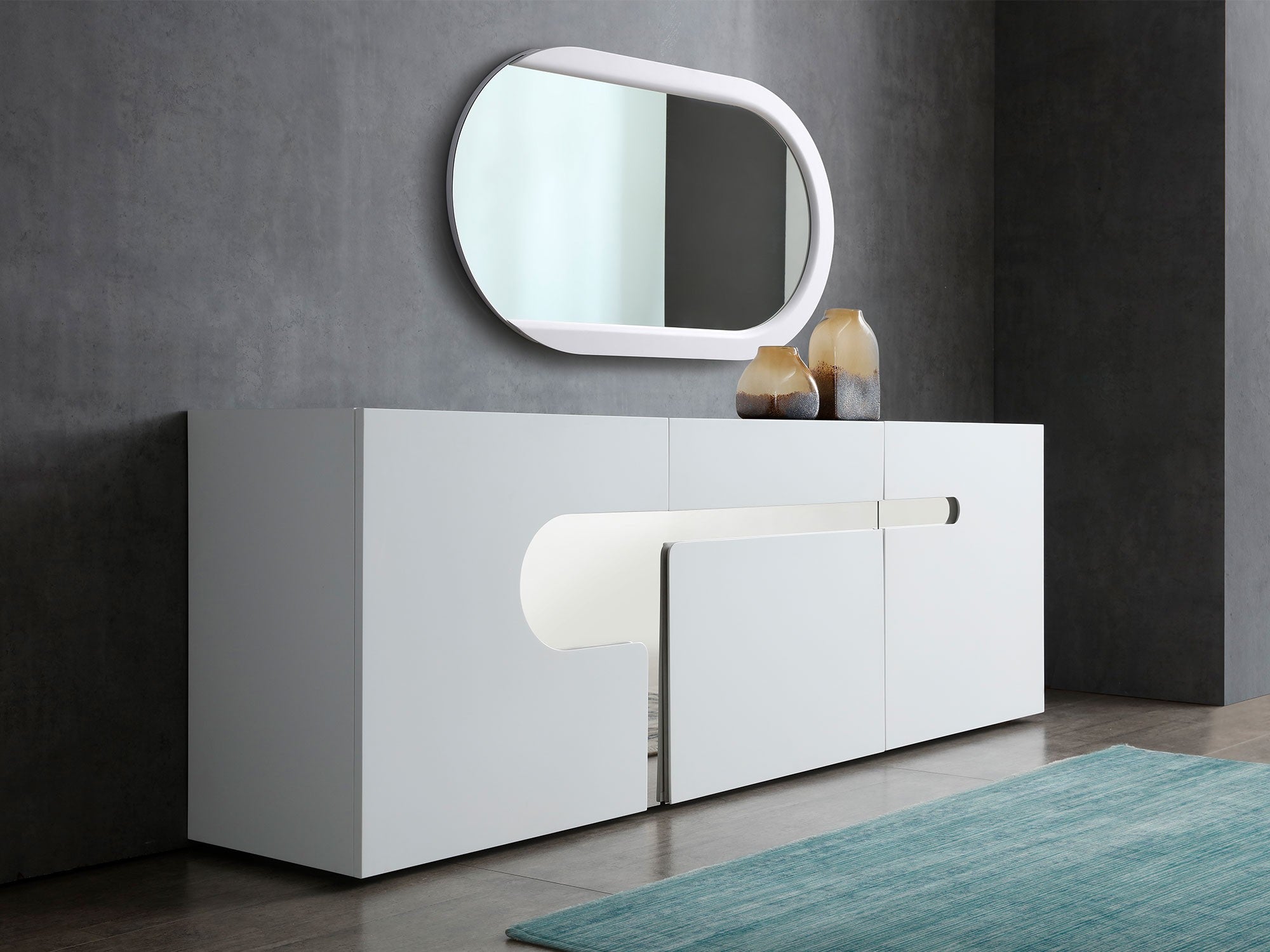 Mandarin Oval Mirror MIRROR Whiteline Four Hands, Burke Decor, Mid Century Modern Furniture, Old Bones Furniture Company, Old Bones Co, Modern Mid Century, Designer Furniture, https://www.oldbonesco.com/