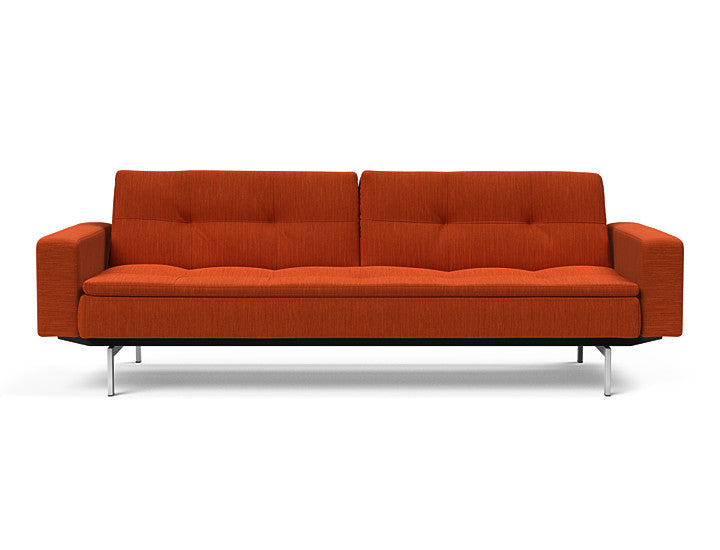 Dublexo Stainless Steel Sofa Bed With Arms 506 Elegance PaprikaSofa Beds INNOVATION 506 Elegance Paprika Four Hands, Burke Decor, Mid Century Modern Furniture, Old Bones Furniture Company, Old Bones Co, Modern Mid Century, Designer Furniture, https://www.oldbonesco.com/