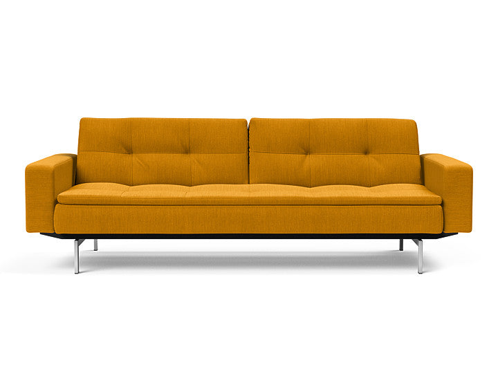 Dublexo Stainless Steel Sofa Bed With Arms 507 Elegance Burned CurrySofa Beds INNOVATION  507 Elegance Burned Curry   Four Hands, Burke Decor, Mid Century Modern Furniture, Old Bones Furniture Company, Old Bones Co, Modern Mid Century, Designer Furniture, https://www.oldbonesco.com/