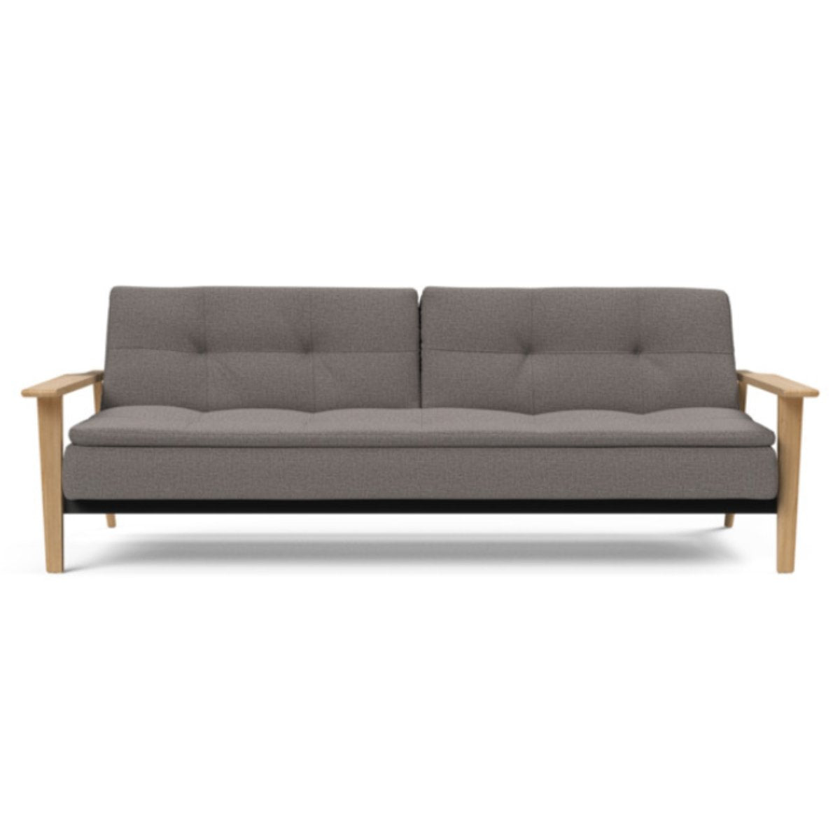 Dublexo Frej Sofa Bed Oak 521 Mixed Dance GreySofa Beds INNOVATION 521 Mixed Dance Grey Four Hands, Burke Decor, Mid Century Modern Furniture, Old Bones Furniture Company, Old Bones Co, Modern Mid Century, Designer Furniture, https://www.oldbonesco.com/