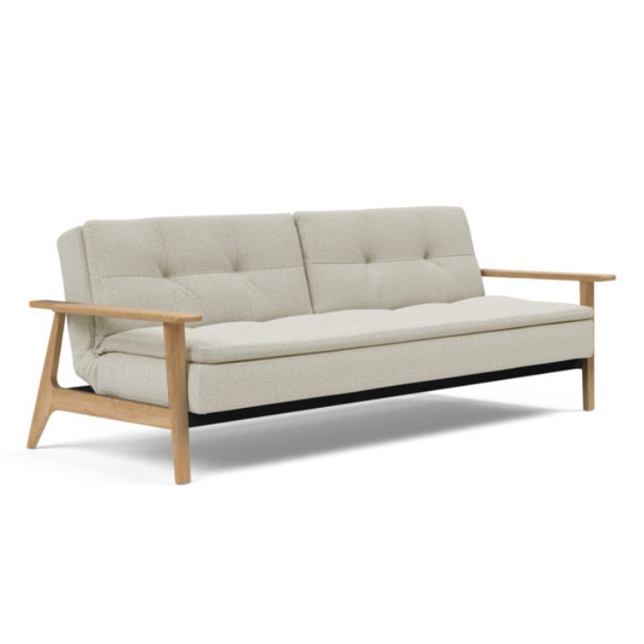 Dublexo Frej Sofa Bed Oak Sofa Beds INNOVATION Four Hands, Burke Decor, Mid Century Modern Furniture, Old Bones Furniture Company, Old Bones Co, Modern Mid Century, Designer Furniture, https://www.oldbonesco.com/