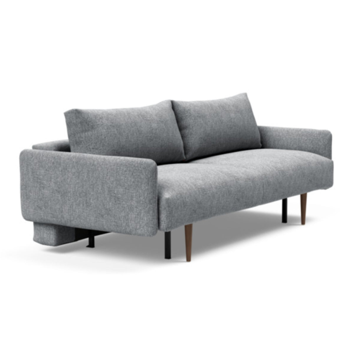 Frode Dark Styletto Sofa Bed Upholstered Arms sleeper sofa INNOVATION Four Hands, Burke Decor, Mid Century Modern Furniture, Old Bones Furniture Company, Old Bones Co, Modern Mid Century, Designer Furniture, https://www.oldbonesco.com/