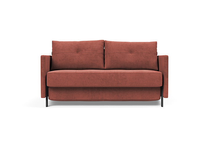 Cubed Full Size Sofa Bed With Arms 317 Cordufine RustSofa Beds INNOVATION  317 Cordufine Rust   Four Hands, Burke Decor, Mid Century Modern Furniture, Old Bones Furniture Company, Old Bones Co, Modern Mid Century, Designer Furniture, https://www.oldbonesco.com/