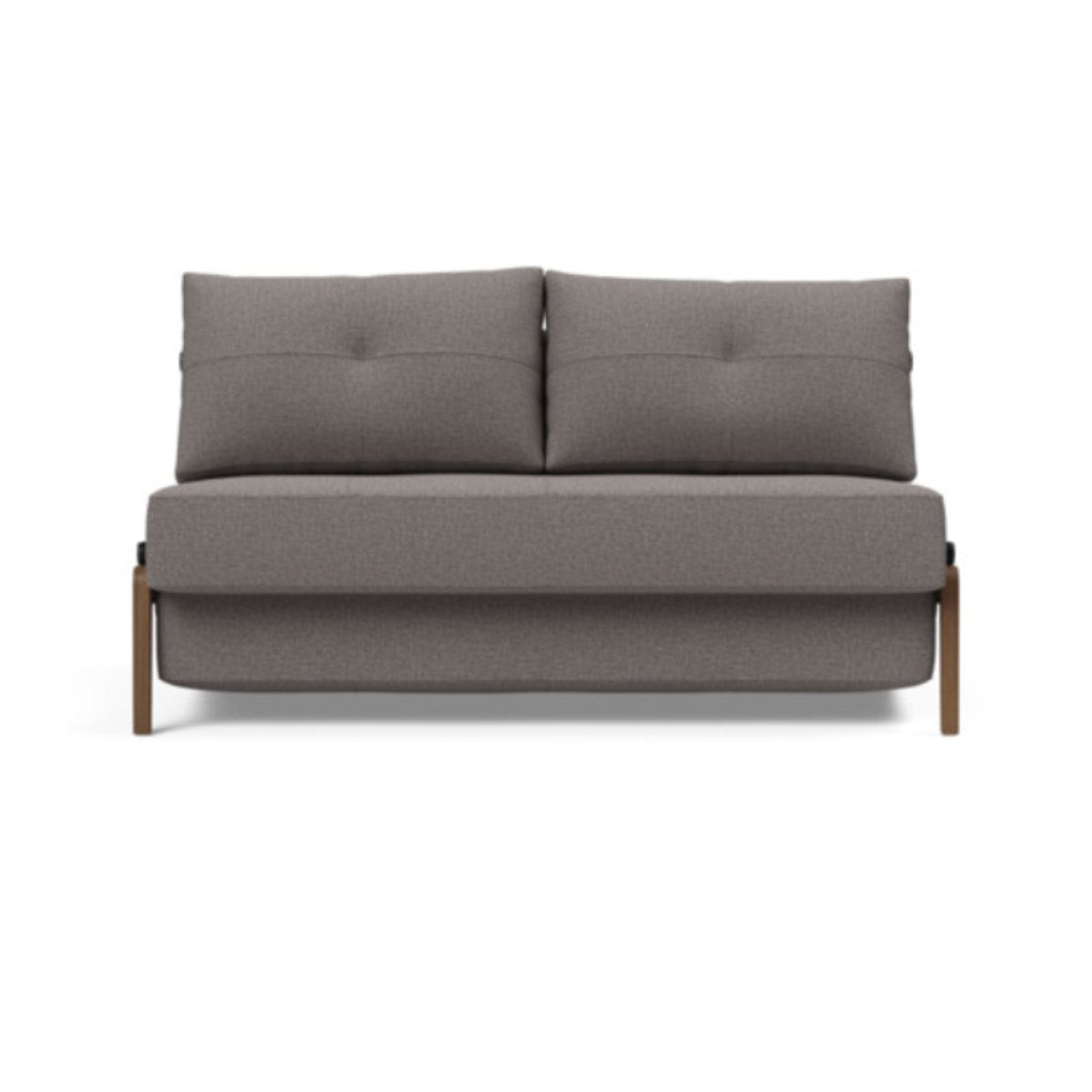 Cubed Full Size Sofa Bed With Dark Wood Legs 521 Mixed Dance GreySofa Beds INNOVATION 521 Mixed Dance Grey Four Hands, Burke Decor, Mid Century Modern Furniture, Old Bones Furniture Company, Old Bones Co, Modern Mid Century, Designer Furniture, https://www.oldbonesco.com/