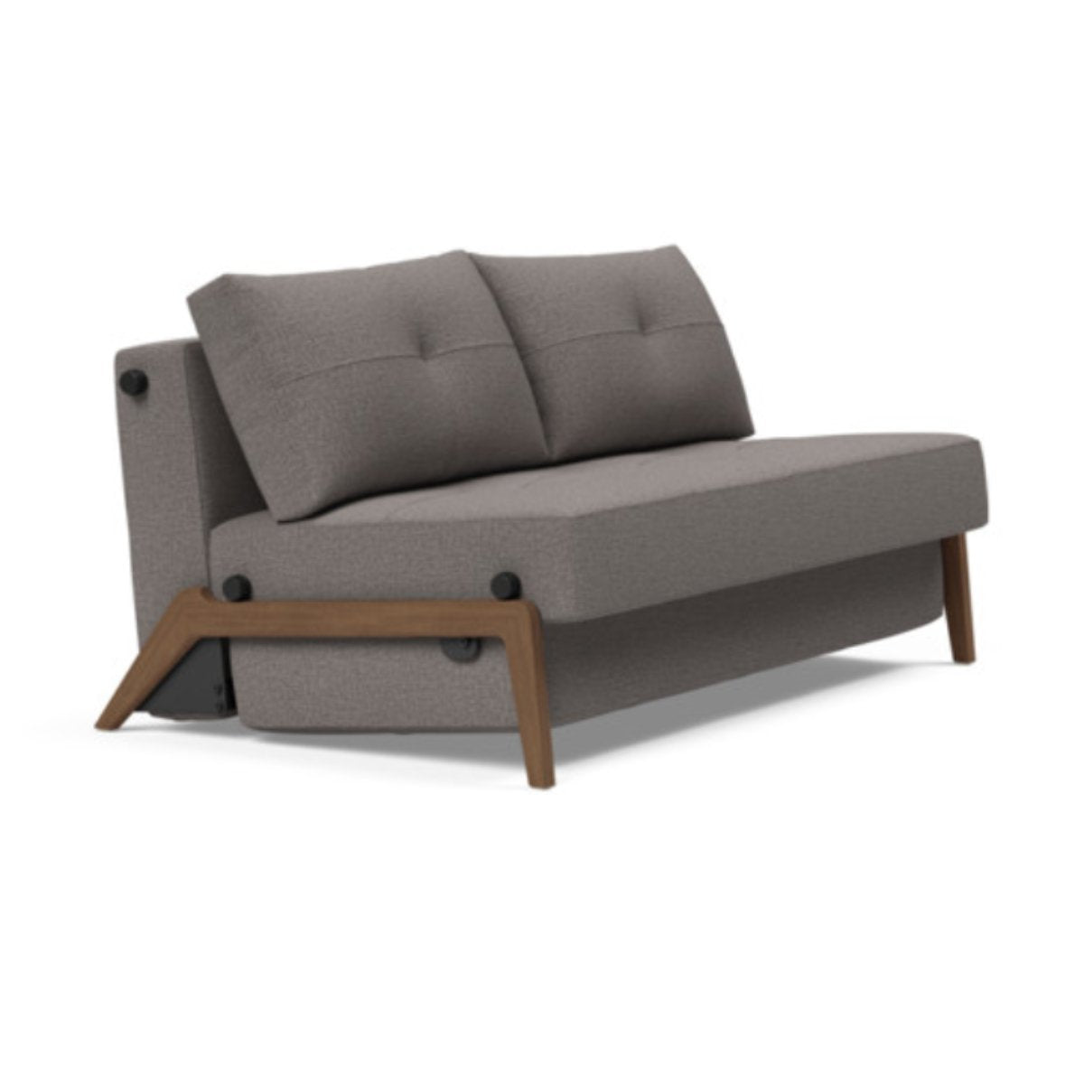 Cubed Full Size Sofa Bed With Dark Wood Legs Sofa Beds INNOVATION Four Hands, Burke Decor, Mid Century Modern Furniture, Old Bones Furniture Company, Old Bones Co, Modern Mid Century, Designer Furniture, https://www.oldbonesco.com/