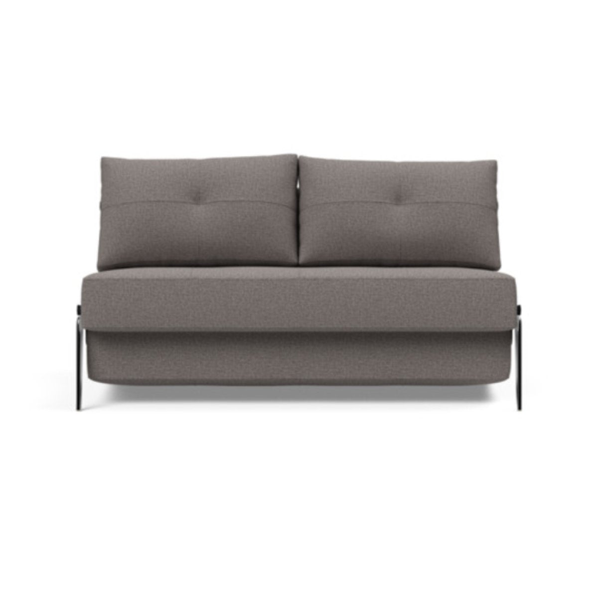 Cubed Full Size Sofa Bed With Alu Legs 521 Mixed Dance GreySofa Beds INNOVATION  521 Mixed Dance Grey   Four Hands, Burke Decor, Mid Century Modern Furniture, Old Bones Furniture Company, Old Bones Co, Modern Mid Century, Designer Furniture, https://www.oldbonesco.com/