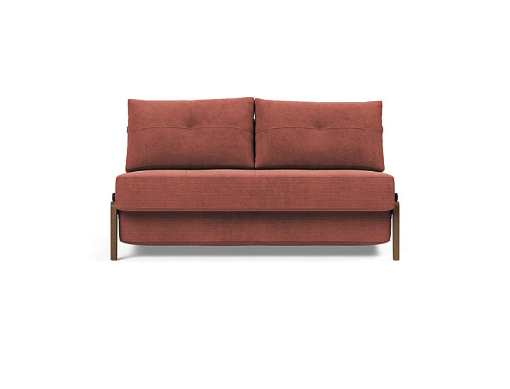 Cubed Full Size Sofa Bed With Dark Wood Legs 317 Cordufine RustSofa Beds INNOVATION 317 Cordufine Rust Four Hands, Burke Decor, Mid Century Modern Furniture, Old Bones Furniture Company, Old Bones Co, Modern Mid Century, Designer Furniture, https://www.oldbonesco.com/