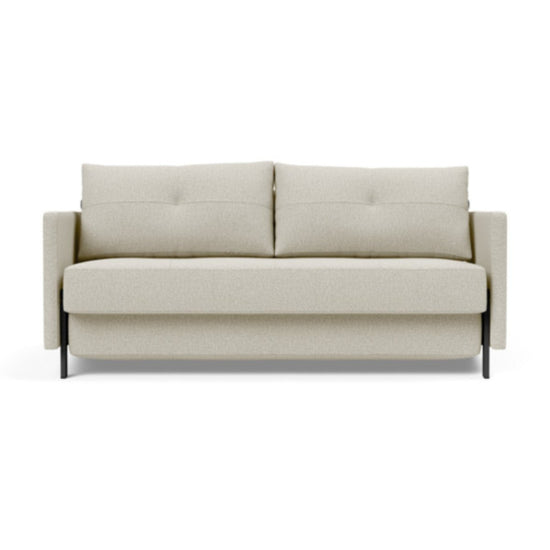 Cubed Queen Size Sofa Bed With Arms 527 Mixed Dance NaturalSofa Beds INNOVATION  527 Mixed Dance Natural   Four Hands, Burke Decor, Mid Century Modern Furniture, Old Bones Furniture Company, Old Bones Co, Modern Mid Century, Designer Furniture, https://www.oldbonesco.com/