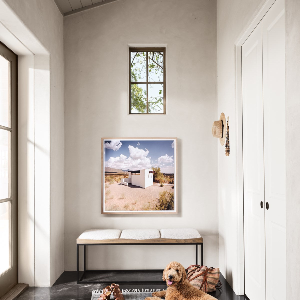 Josephine Bench Bench Four Hands Four Hands, Burke Decor, Mid Century Modern Furniture, Old Bones Furniture Company, Old Bones Co, Modern Mid Century, Designer Furniture, https://www.oldbonesco.com/