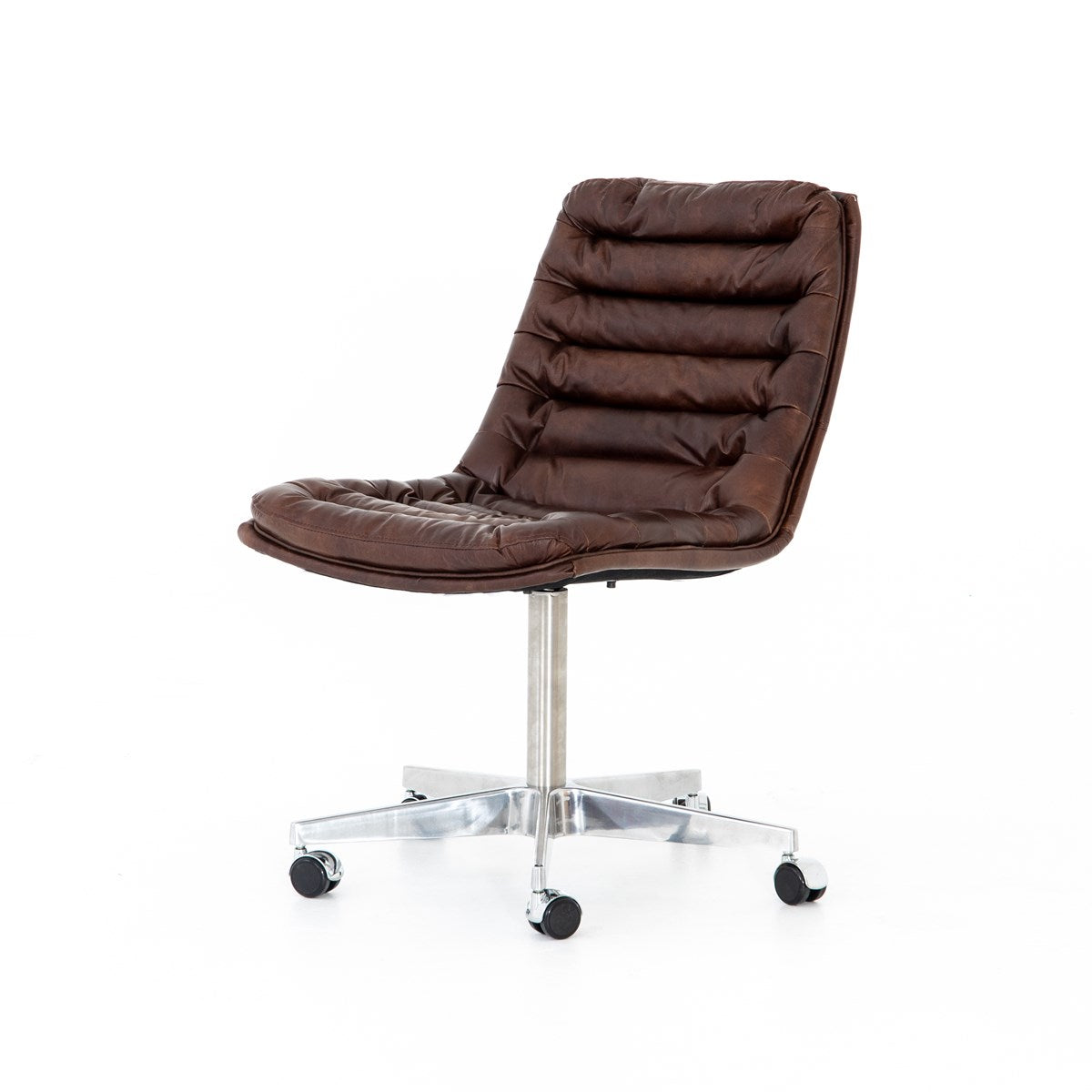 Malibu Desk Chair Antique WhiskeyDesk Chair Four Hands  Antique Whiskey   Four Hands, Burke Decor, Mid Century Modern Furniture, Old Bones Furniture Company, Old Bones Co, Modern Mid Century, Designer Furniture, https://www.oldbonesco.com/