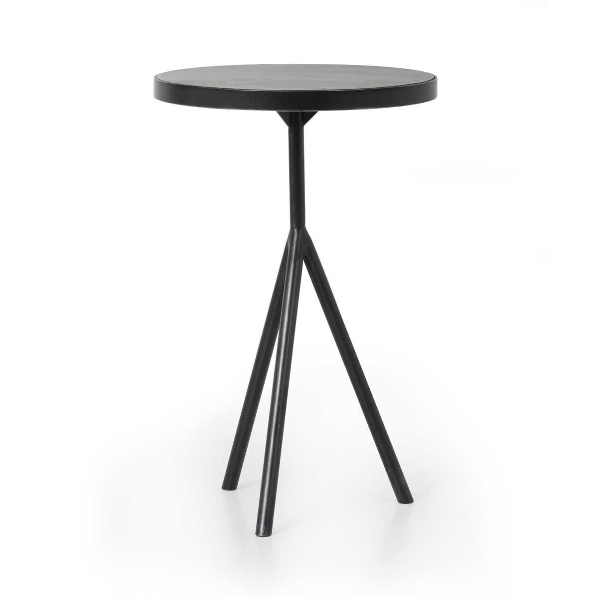 Corin End Table-Bluestone/Powder Black by Four Hands