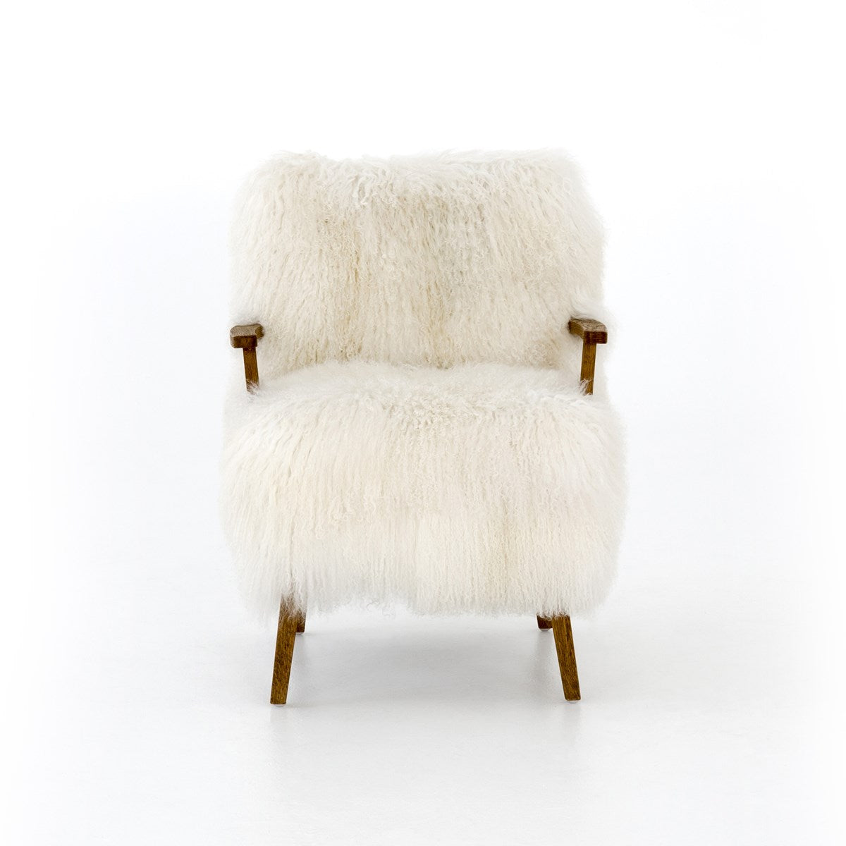 Ashland Armchair-Mongolia Cream Fur Armchair Four Hands Four Hands, Burke Decor, Mid Century Modern Furniture, Old Bones Furniture Company, Old Bones Co, Modern Mid Century, Designer Furniture, https://www.oldbonesco.com/