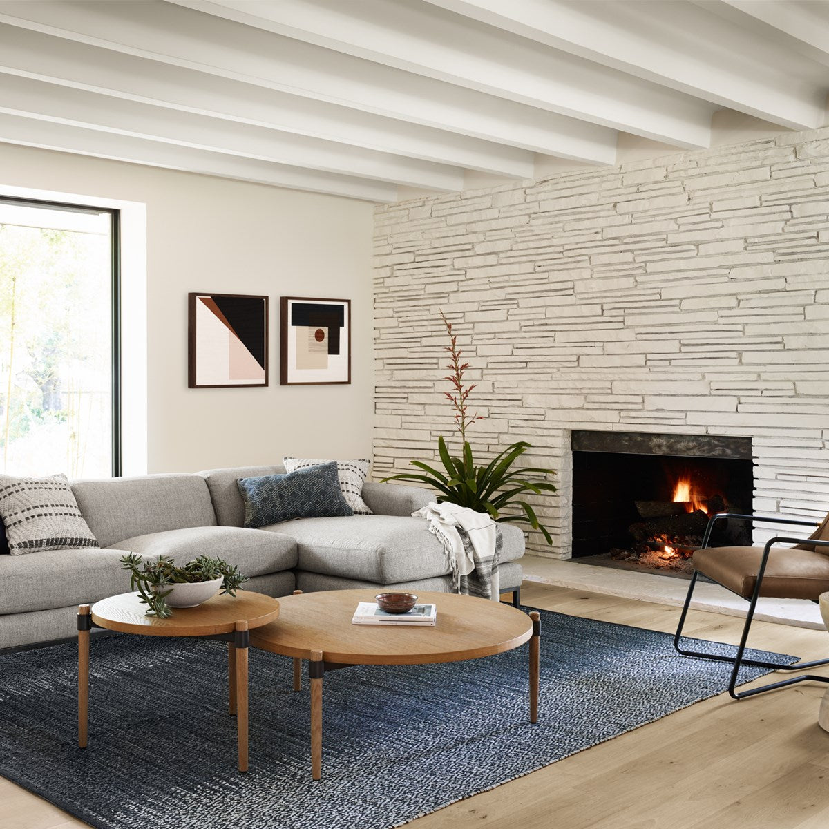 Holmes Coffee Table-Smoked Drift Oak Coffee Table Four Hands Four Hands, Burke Decor, Mid Century Modern Furniture, Old Bones Furniture Company, Old Bones Co, Modern Mid Century, Designer Furniture, https://www.oldbonesco.com/