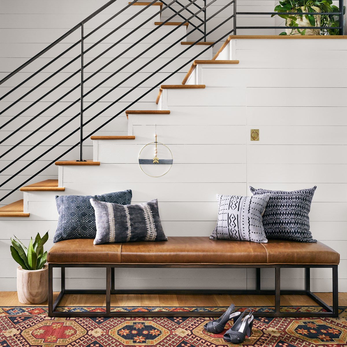 Beaumont Bench Bench Four Hands Four Hands, Burke Decor, Mid Century Modern Furniture, Old Bones Furniture Company, Old Bones Co, Modern Mid Century, Designer Furniture, https://www.oldbonesco.com/