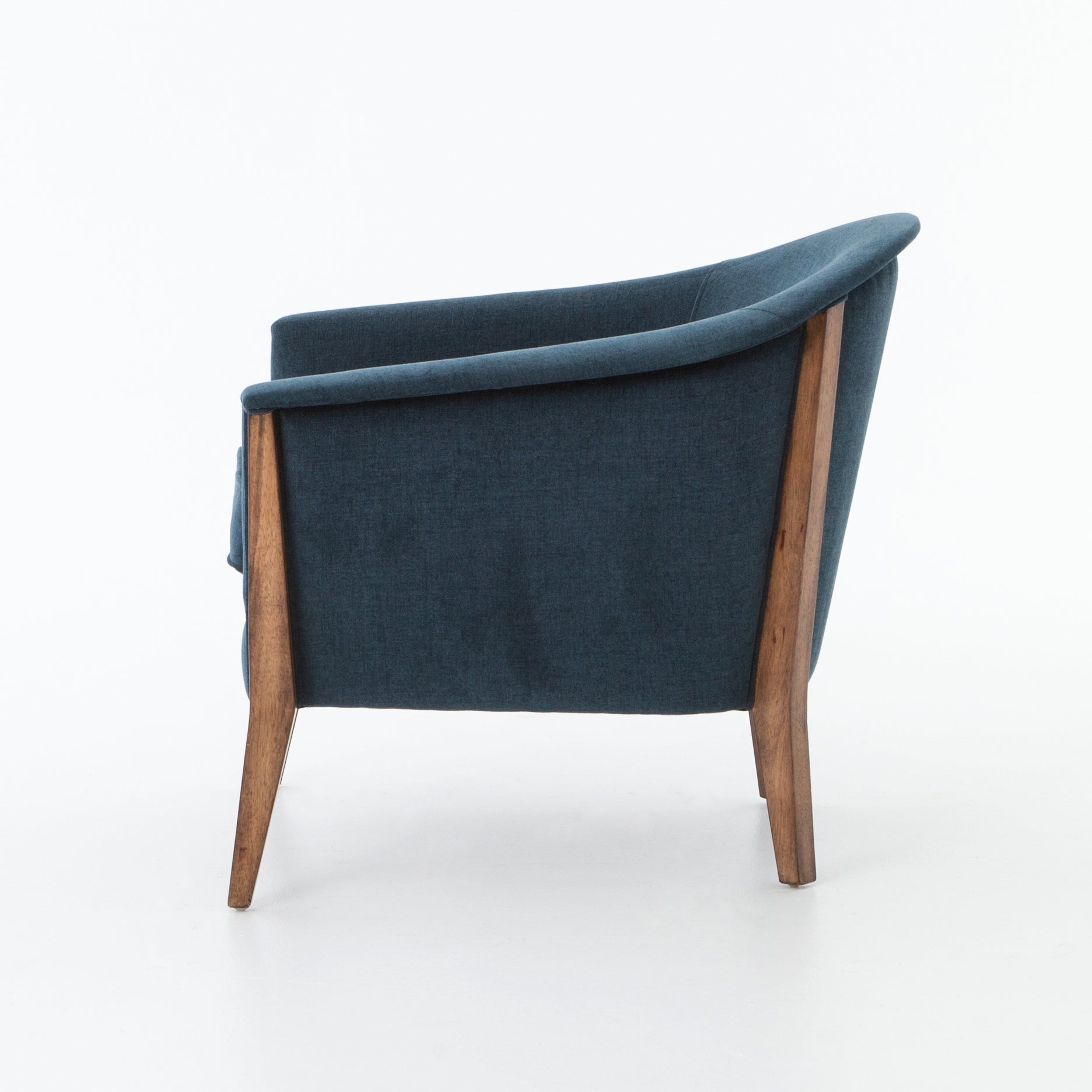 Nomad Chair - Plush Azure Lounge Chair Four Hands Four Hands, Mid Century Modern Furniture, Old Bones Furniture Company, Old Bones Co, Modern Mid Century, Designer Furniture, https://www.oldbonesco.com/