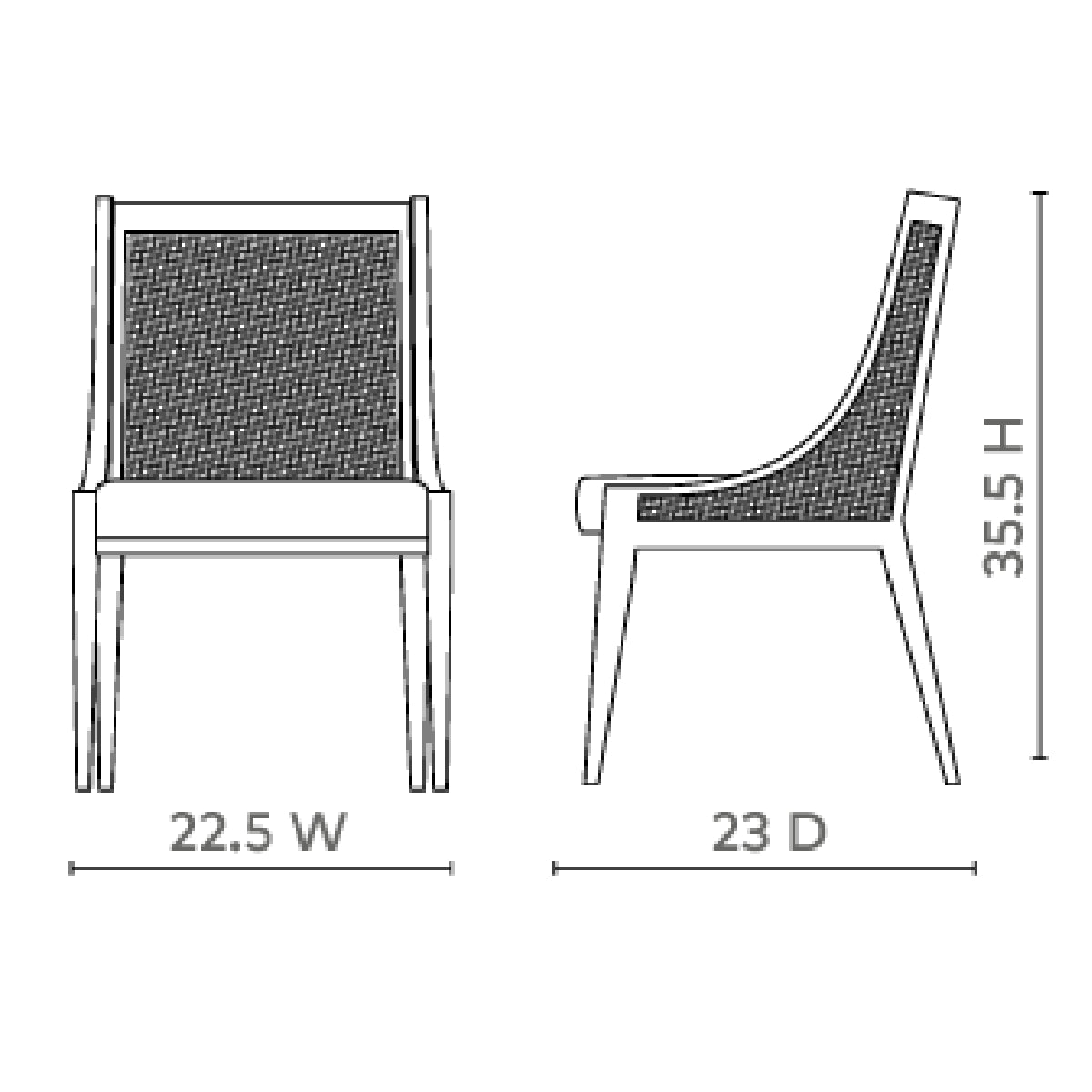 Raleigh Armchair Dining Chair Bungalow 5     Four Hands, Burke Decor, Mid Century Modern Furniture, Old Bones Furniture Company, Old Bones Co, Modern Mid Century, Designer Furniture, https://www.oldbonesco.com/