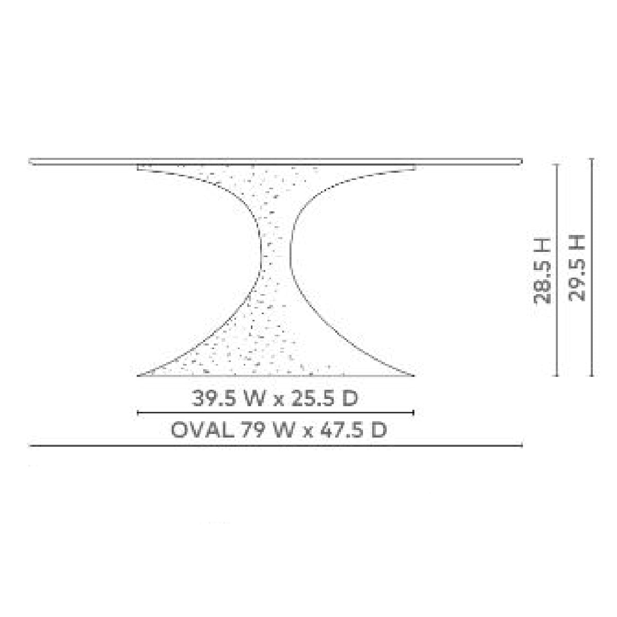 Stockholm 79" Oval Dining Table Top Table Bungalow 5 Four Hands, Burke Decor, Mid Century Modern Furniture, Old Bones Furniture Company, Old Bones Co, Modern Mid Century, Designer Furniture, https://www.oldbonesco.com/