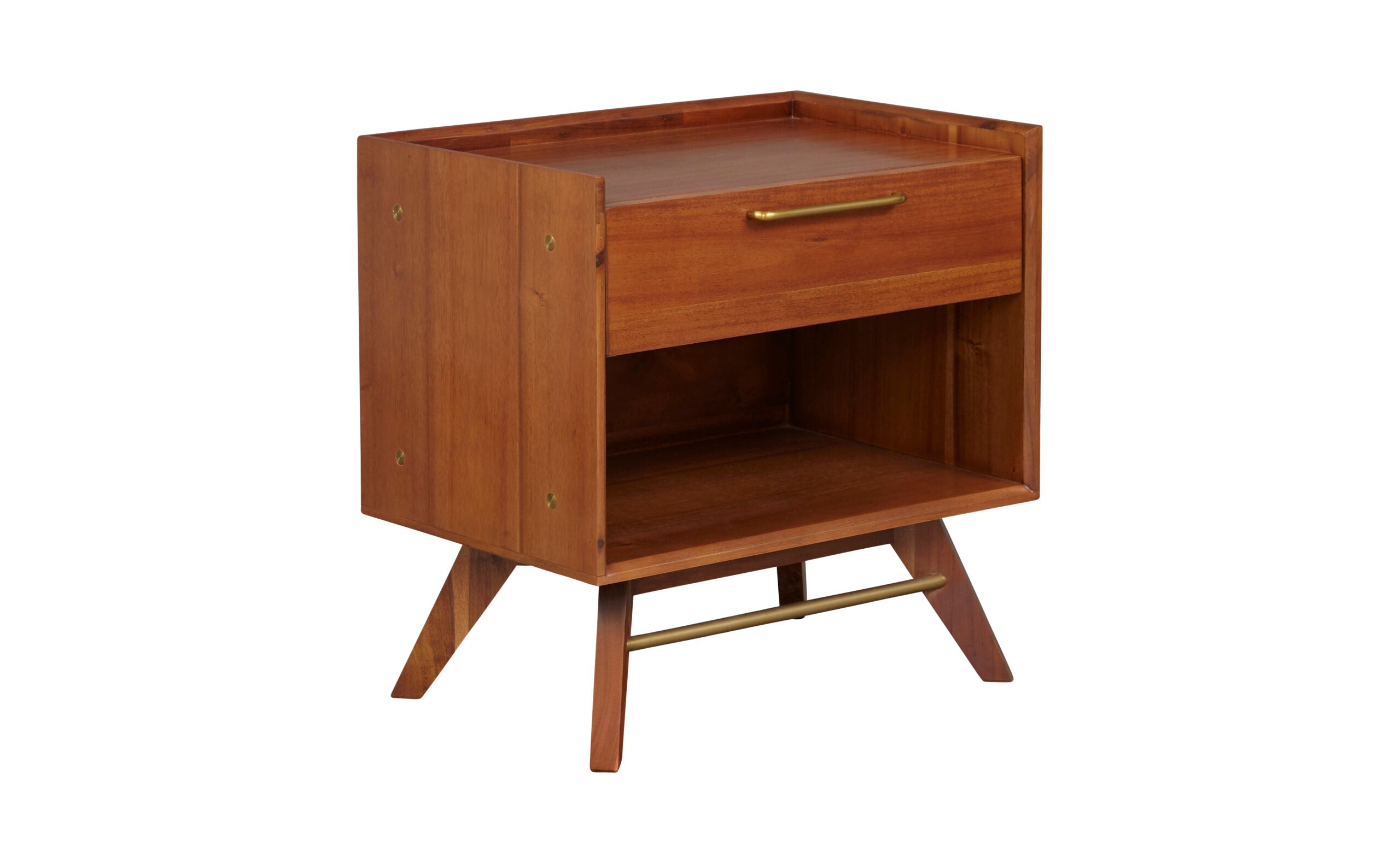 Denali 1 Drawer Nightstand Nightstands Unique Furniture Four Hands, Mid Century Modern Furniture, Old Bones Furniture Company, Old Bones Co, Modern Mid Century, Designer Furniture, https://www.oldbonesco.com/