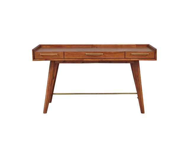 Denali 3 Drawer Home Desk Desks Unique Furniture Four Hands, Mid Century Modern Furniture, Old Bones Furniture Company, Old Bones Co, Modern Mid Century, Designer Furniture, https://www.oldbonesco.com/