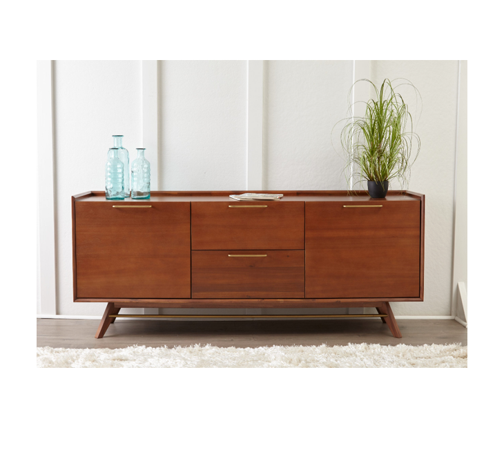 Denali 3 Section Sideboard Sideboard Unique Furniture Four Hands, Mid Century Modern Furniture, Old Bones Furniture Company, Old Bones Co, Modern Mid Century, Designer Furniture, https://www.oldbonesco.com/