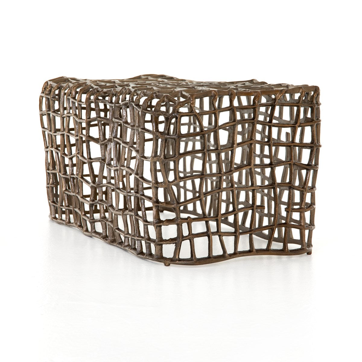 Zander Outdoor Bench-Aged Bronze Outdoor Bench Four Hands Four Hands, Burke Decor, Mid Century Modern Furniture, Old Bones Furniture Company, Old Bones Co, Modern Mid Century, Designer Furniture, https://www.oldbonesco.com/