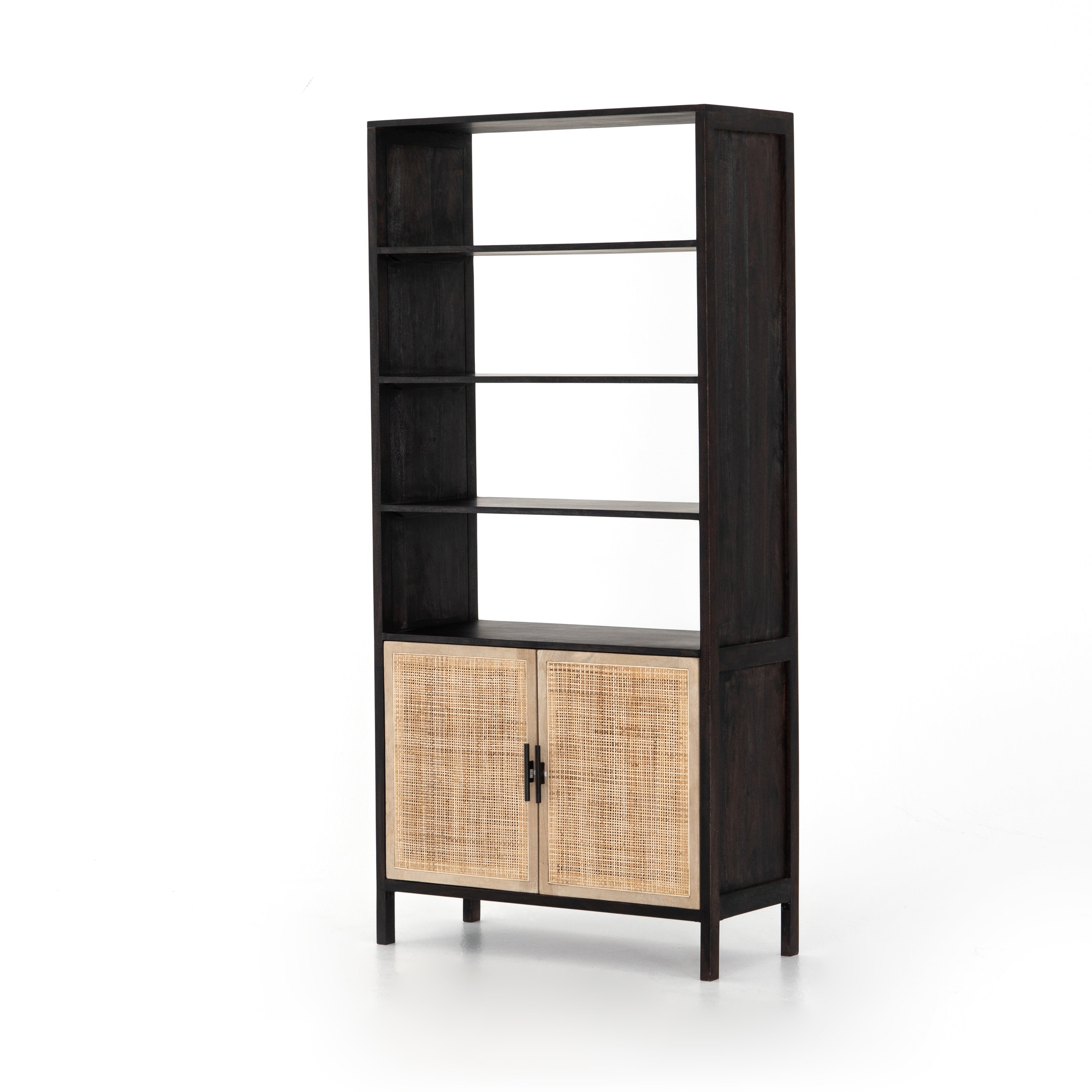 Caprice Bookshelf Bookshelf Four Hands Four Hands, Burke Decor, Mid Century Modern Furniture, Old Bones Furniture Company, Old Bones Co, Modern Mid Century, Designer Furniture, https://www.oldbonesco.com/